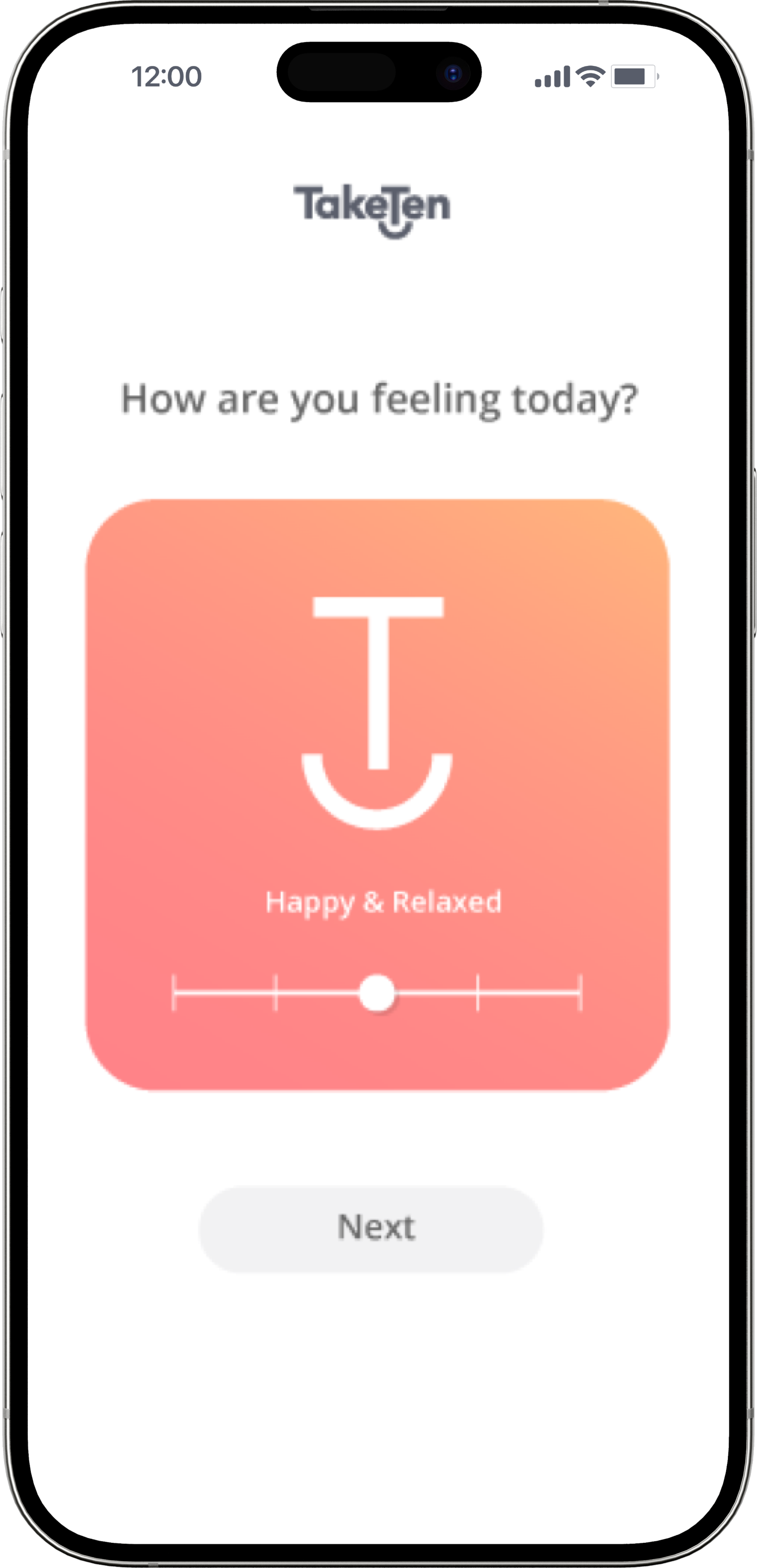 taketen mobile app tidy mind activity