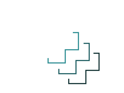 Outline of a pharmacy cross symbol with a series of connected lines extending to the right.