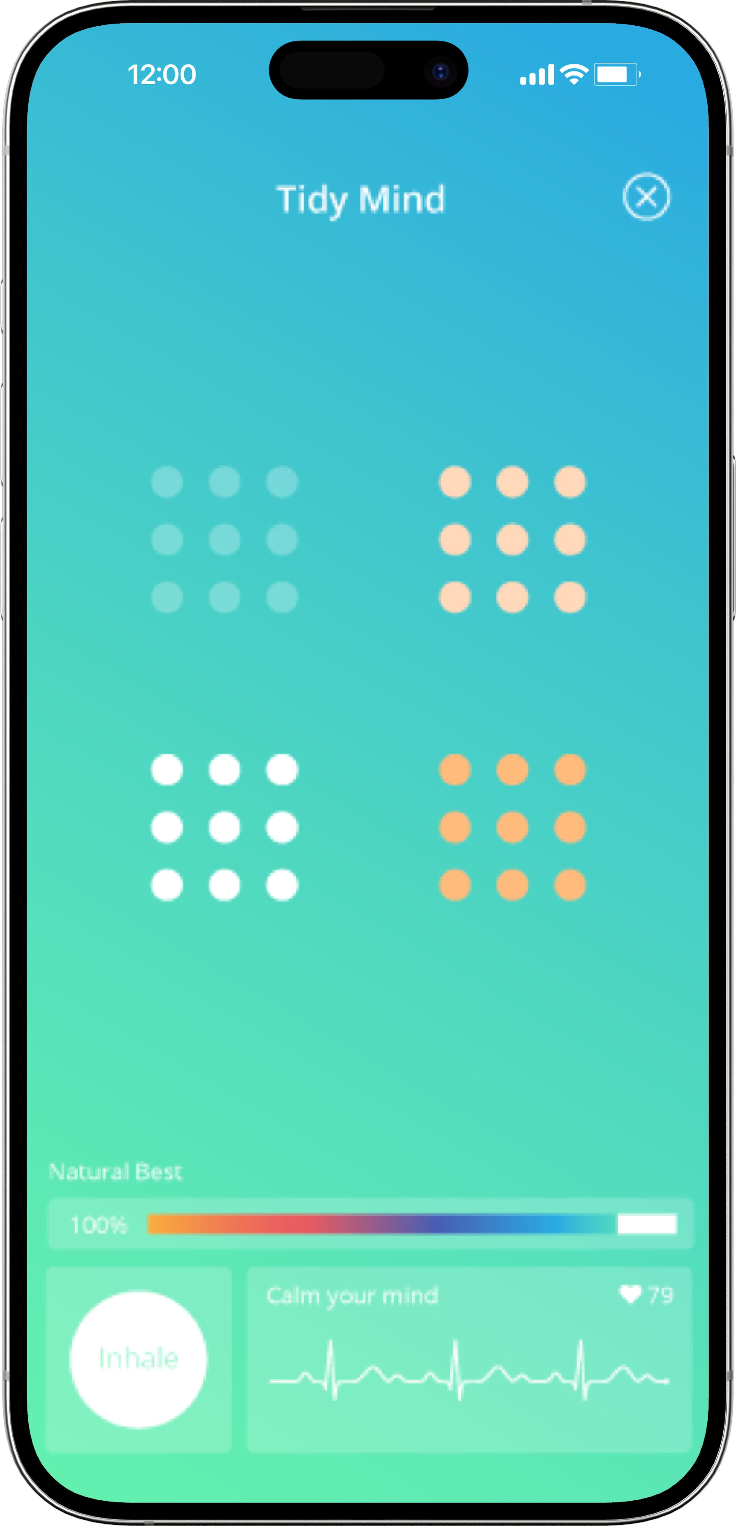 taketen mobile app tidy mind activity 3
