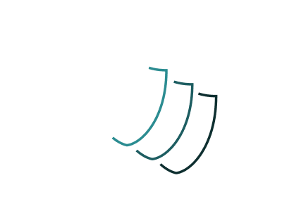Illustration of a shield with a check mark, overlapping three shield icons representing protection or security.