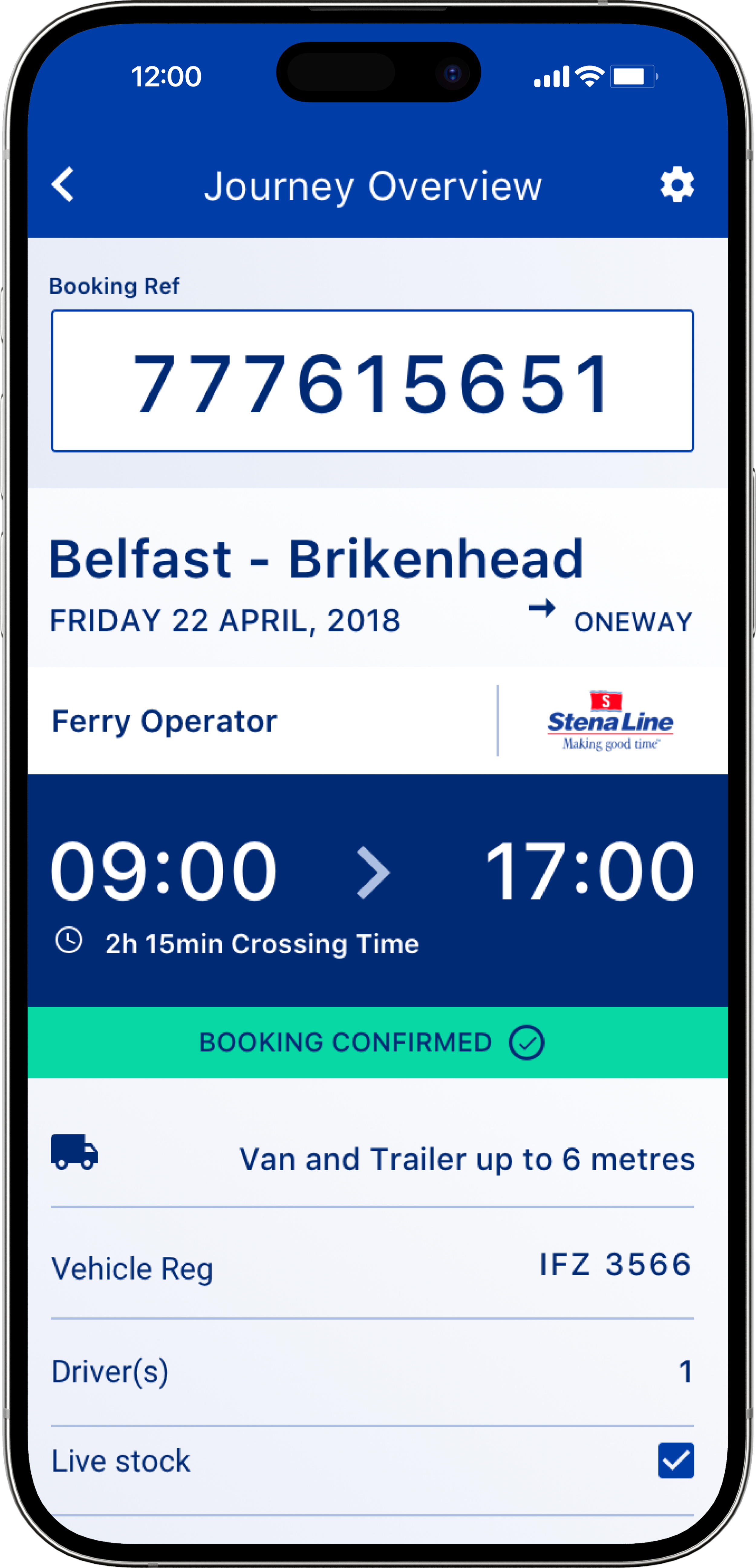 derry bros shipping journey overview