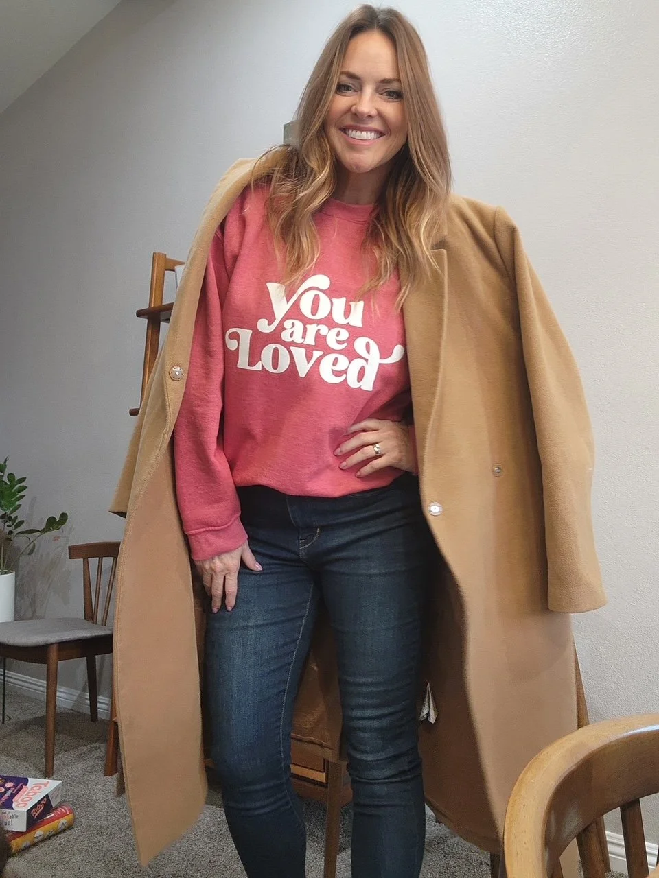 You Are Loved Crewneck Sweatshirt