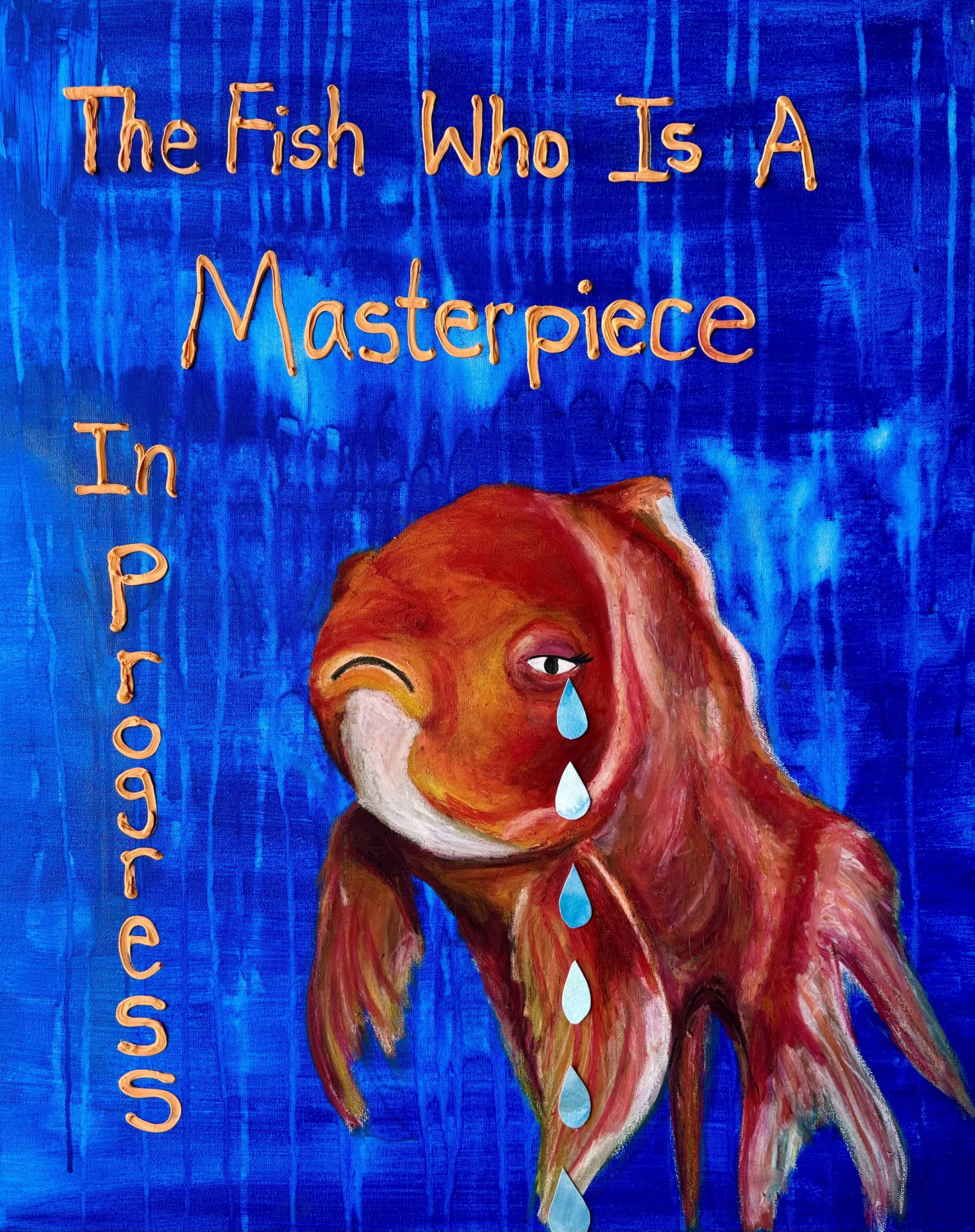 24 x 30 Acrylic & Oil Pastel on Canvas