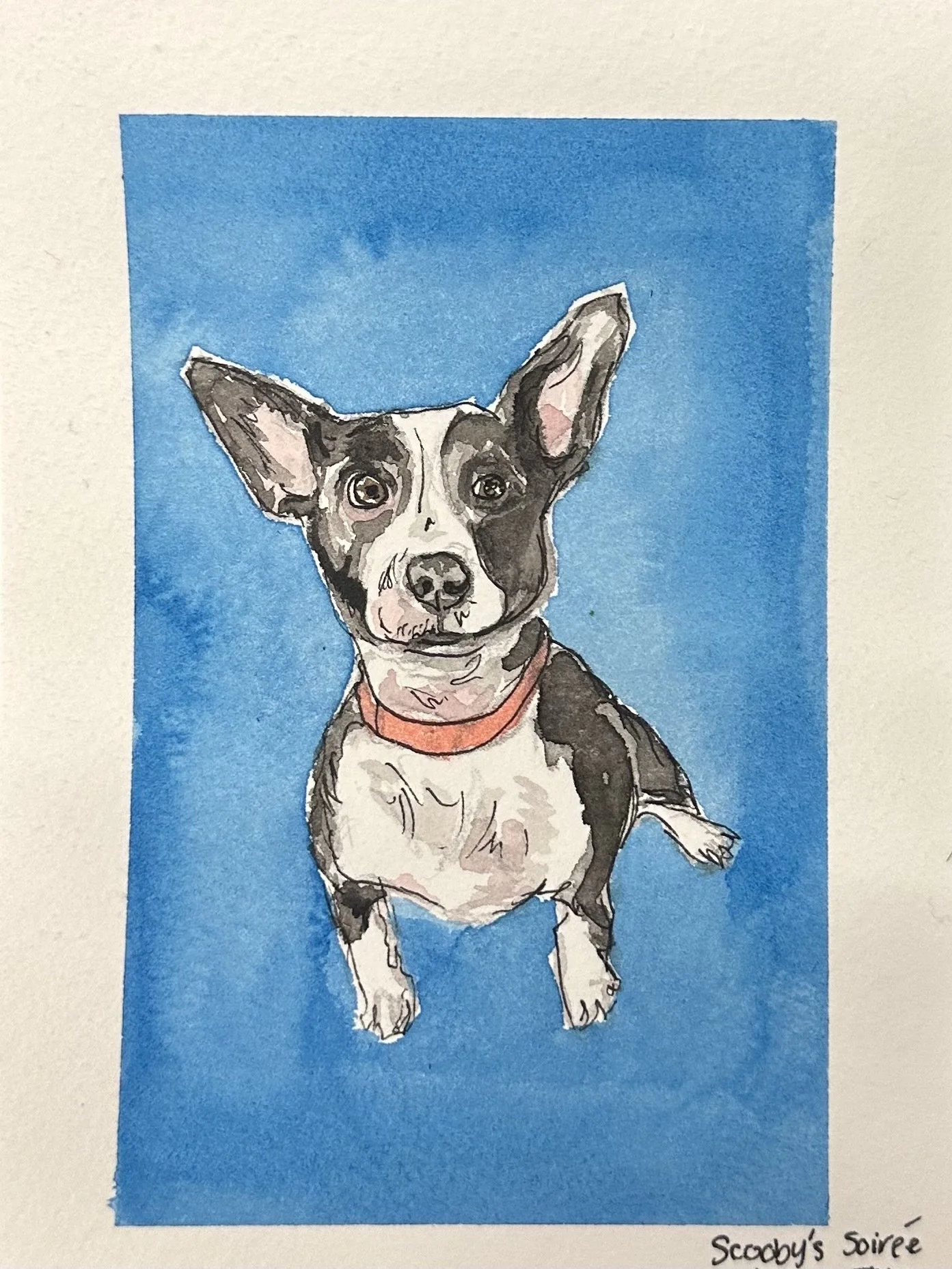 Live Painting Event: 6x4 Watercolour on Paper