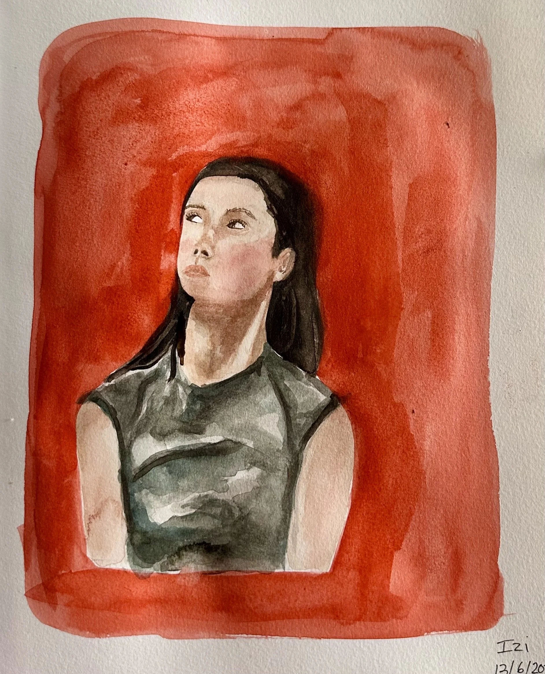 8x11 watercolour on paper
