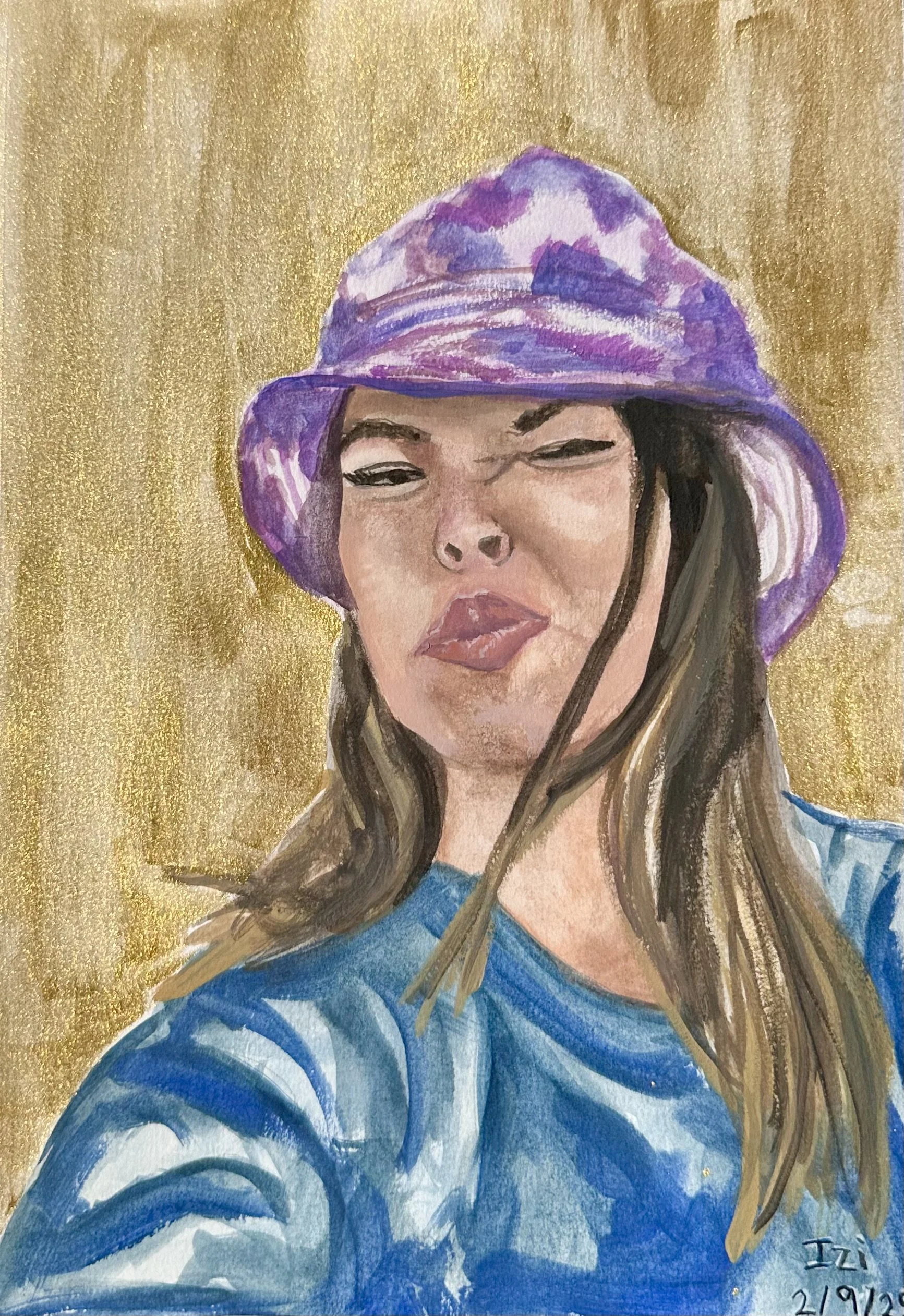 9x12 guoache on paper