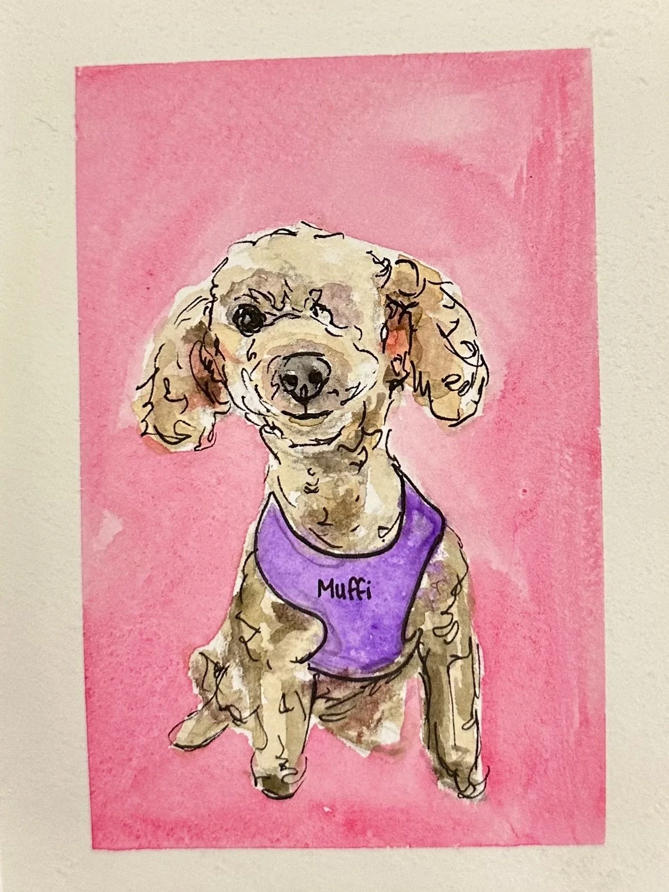 Live Painting Event: 6x4 Watercolour on Paper