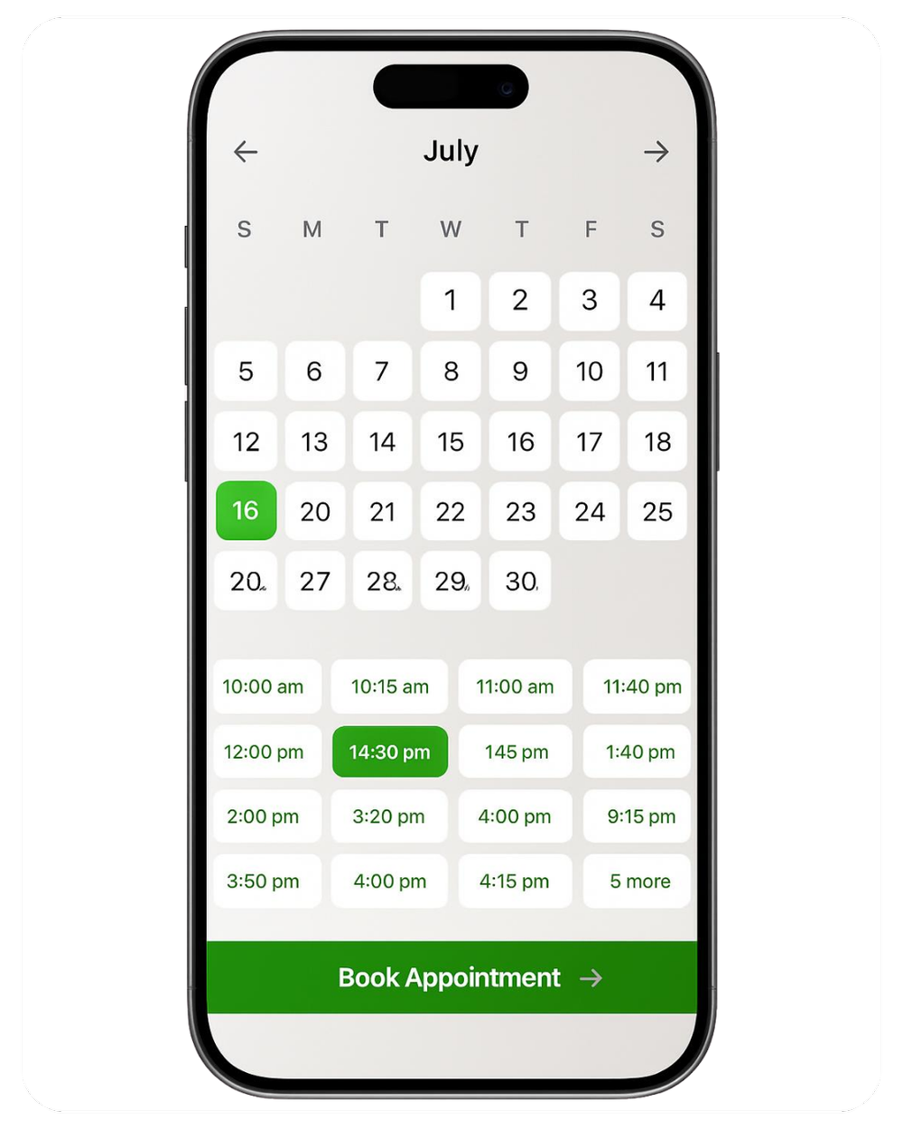 Clover online booking for salons and services