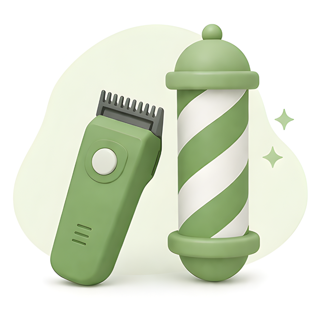 Barbershops work great with Clover Services Growth Software