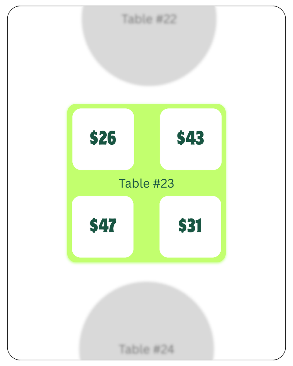 Clover Station Solo tabs & preauthorization feature