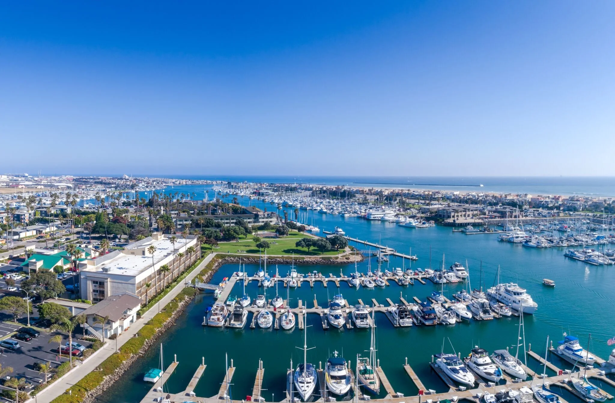 Channel Islands Harbor in Oxnard, California