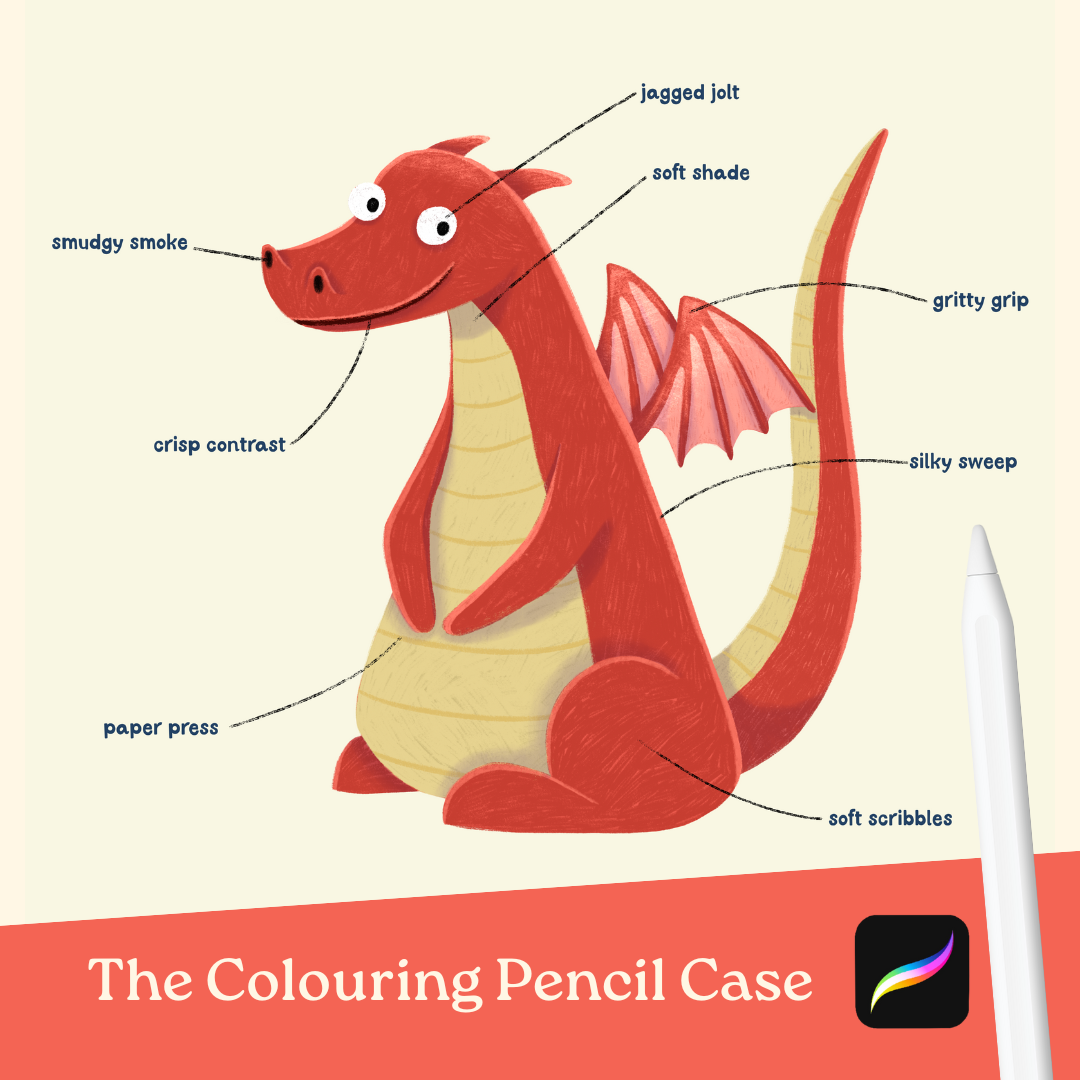 The Colouring Pencil Case