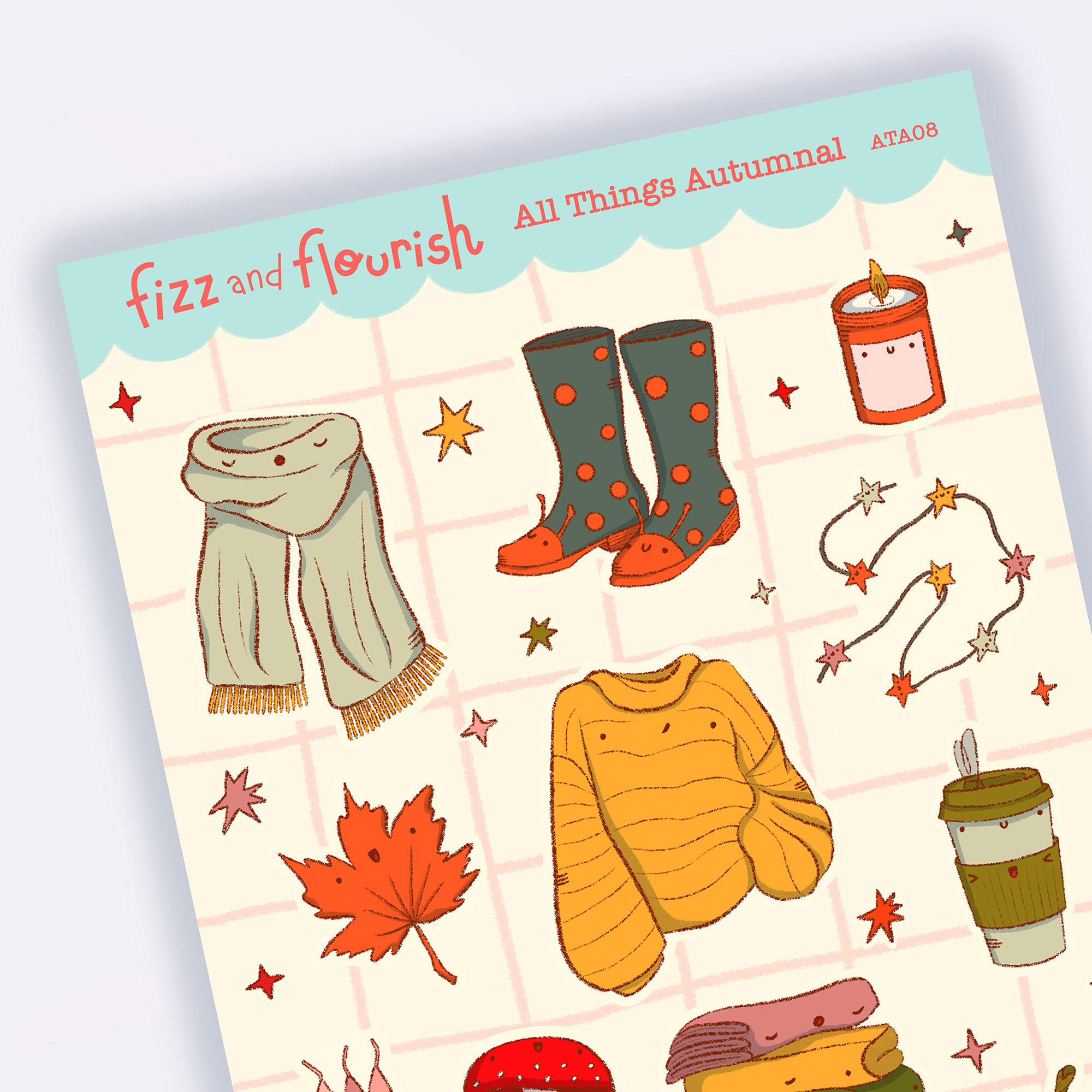 Autumnal Sticker Sheet