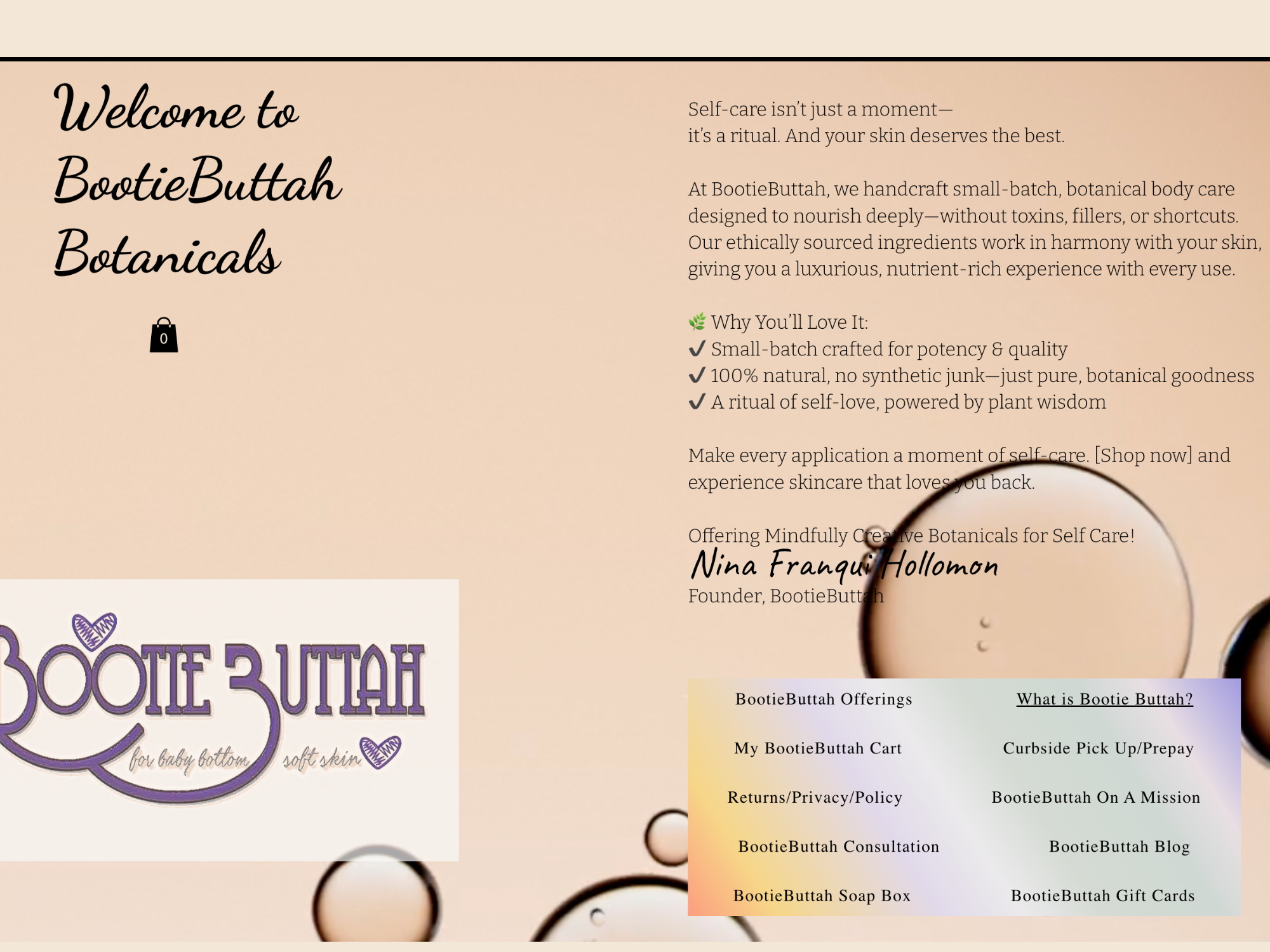 "Bootie Buttah" | BEFORE