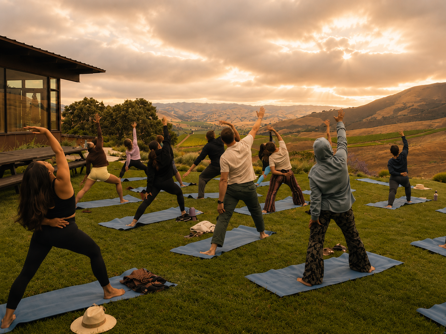 Yoga &amp; Picnic in the Vines