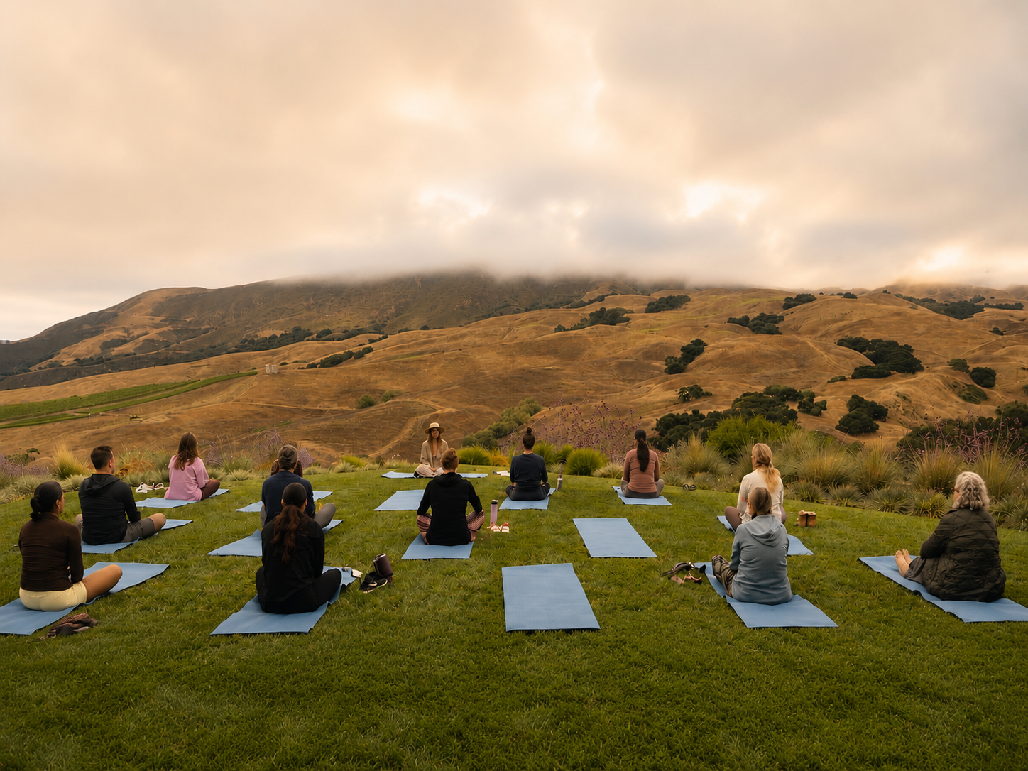 Yoga &amp; Picnic in the Vines