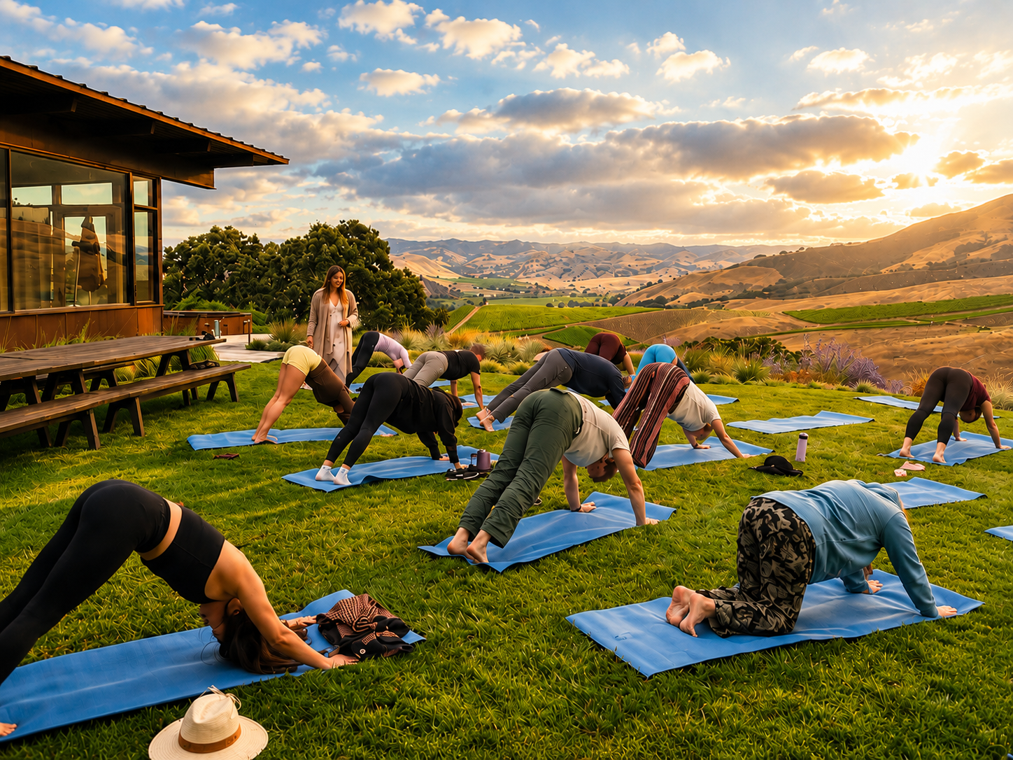 Yoga &amp; Picnic in the Vines - October