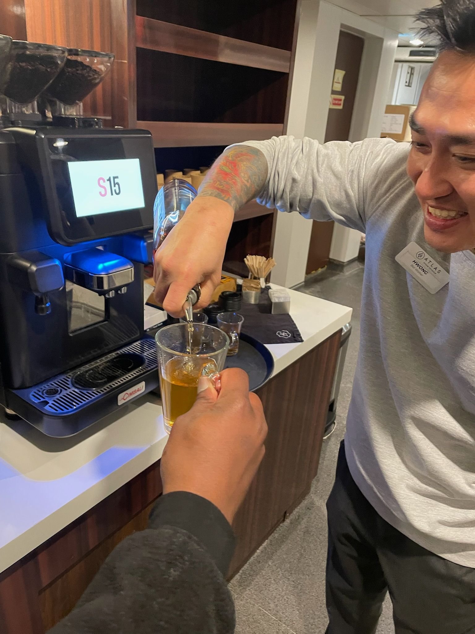 Every day post hike they greeted us with warm towels and drinks