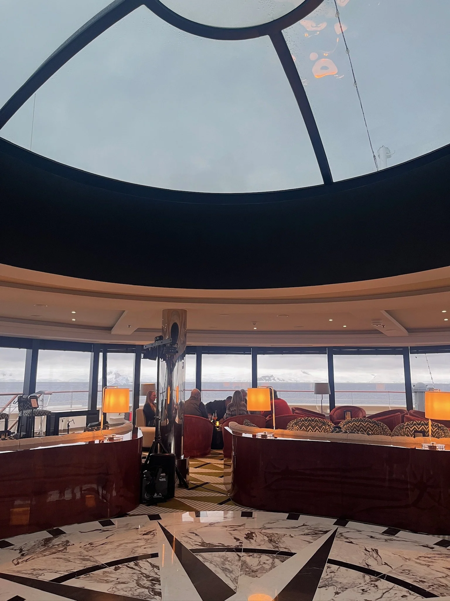 In the Dome, they'd serve afternoon tea & in the evening this would turn into a nightclub 