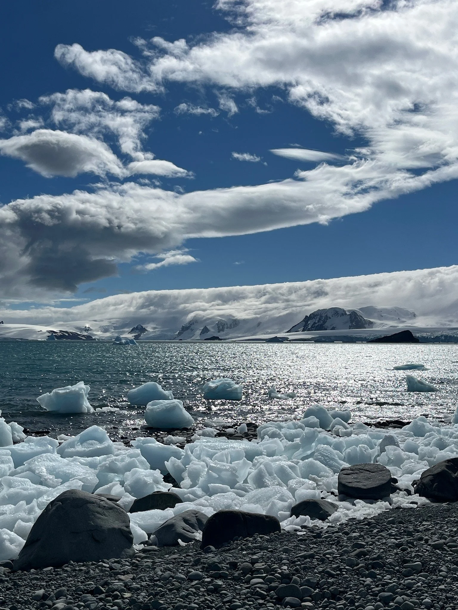 Our first landing on King George Island