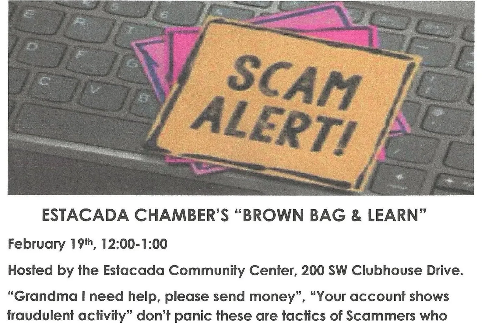 February Brown Bag & Learn