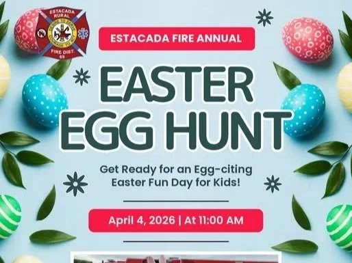Estacada Fire District's Annual Egg Hunt