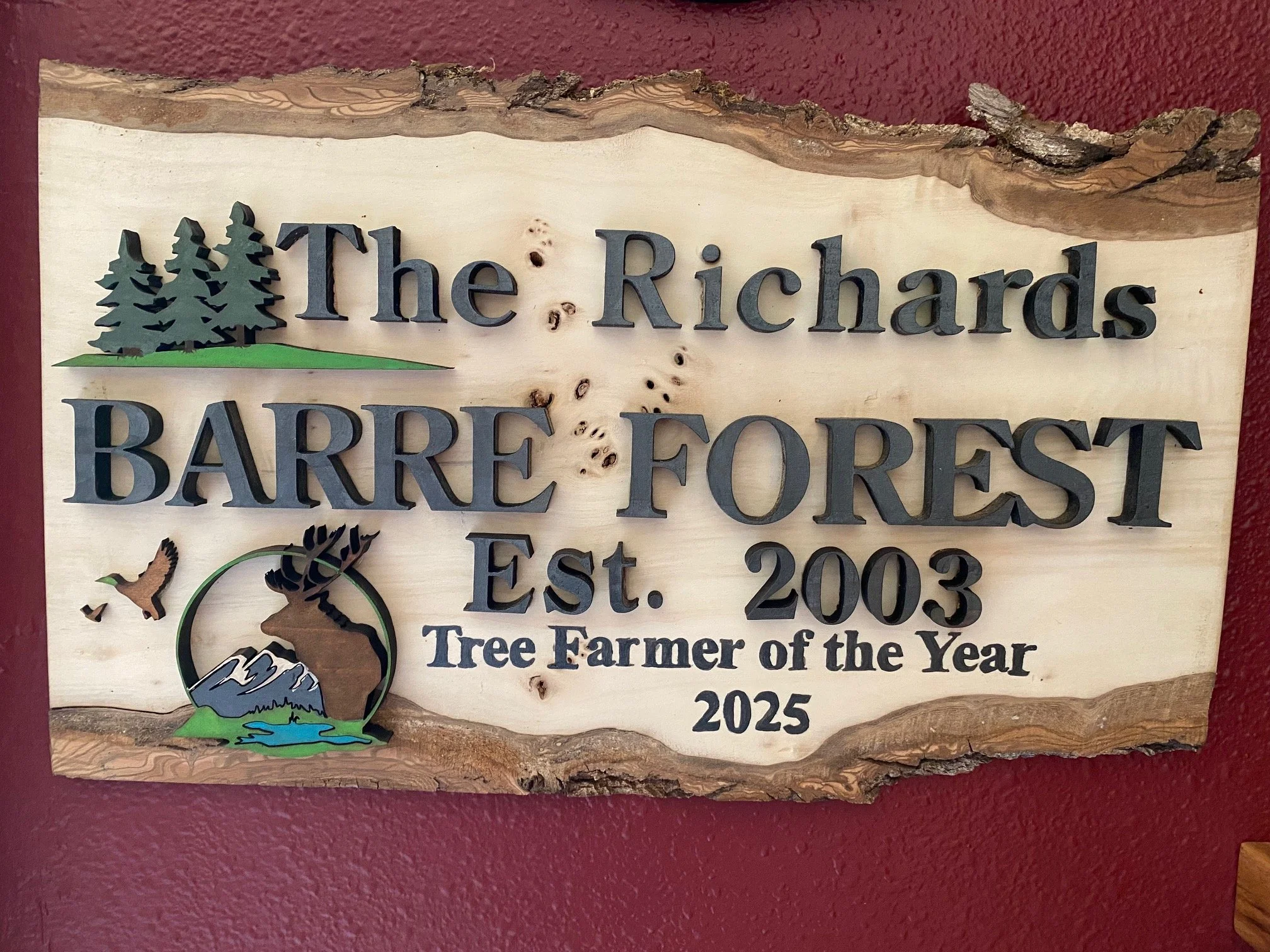 Reforestation efforts to restore a healthy forest and the wildlife that use it.  
503-970-4358
