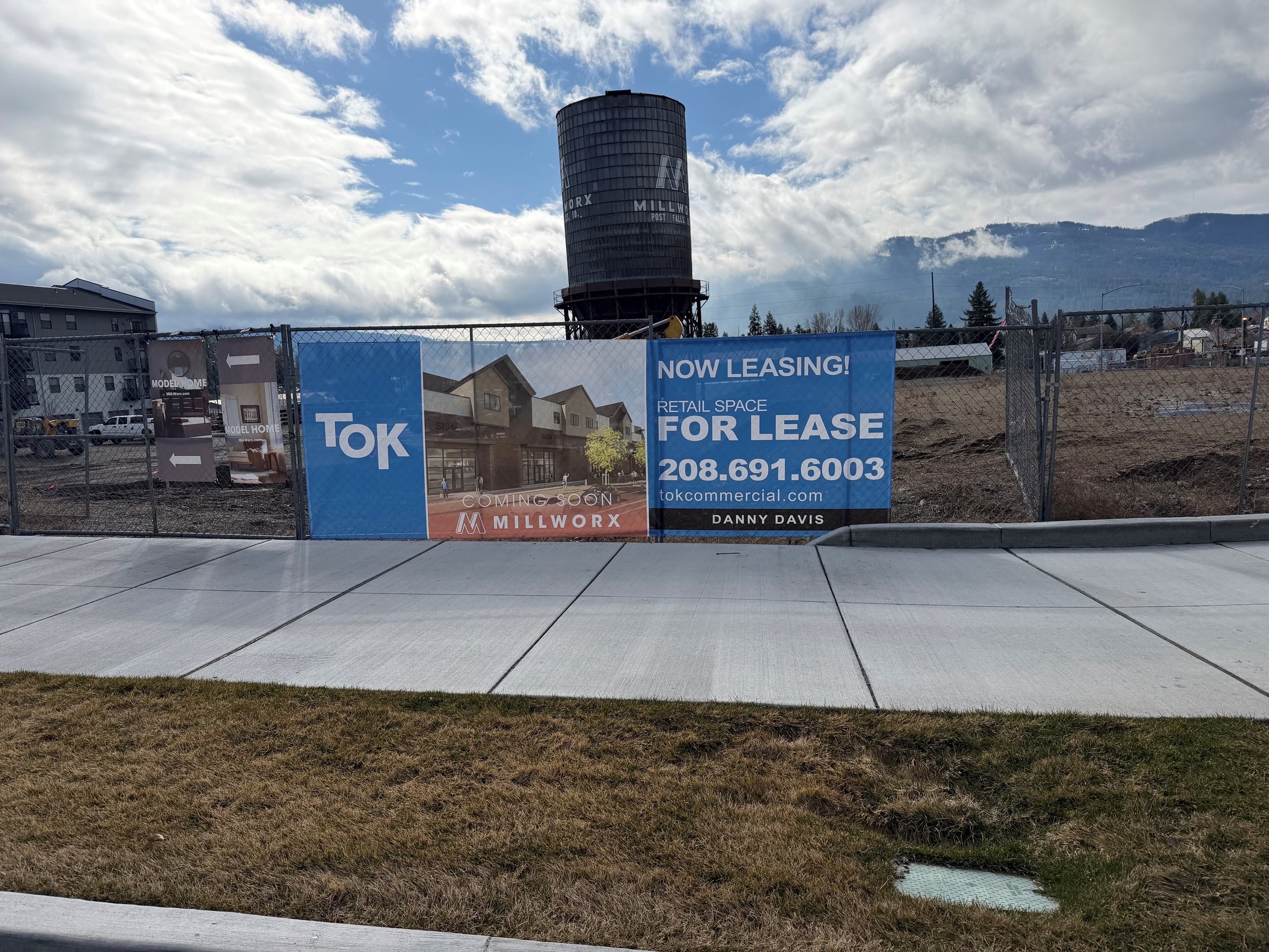 Banner Print done for an Under Construction Retail Project