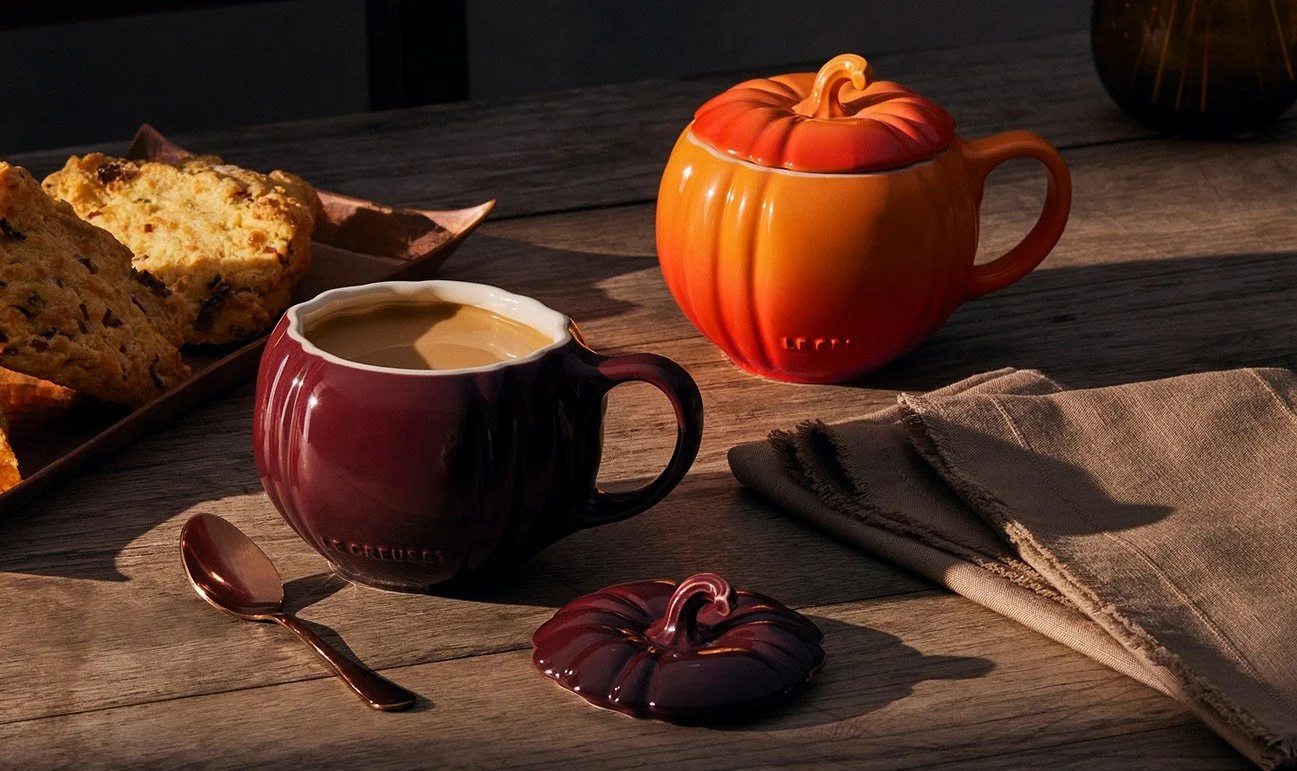🍂 Fresh from the patch and ready to add seasonal flair to your table 🎃 🍂

Who can resist Le Creuset's delightful Halloween Collection? Perfect for everything Autumnal, from hearty stews to hot chocolate, and from pumpkin pie to preparing homemade 