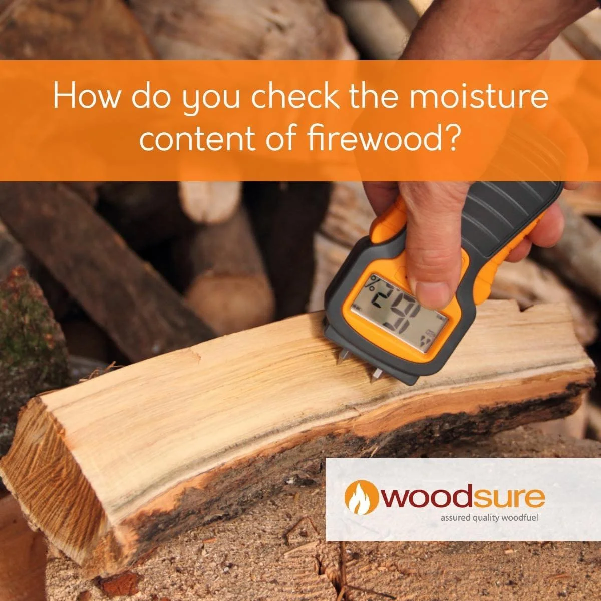 It's the time of year when stormy weather provides fallen branches aplenty, but don't be too hasty in getting them on the fire, always make sure that your logs are well seasoned with a moisture content of 20% or less.

Dry wood ignites more easily, b