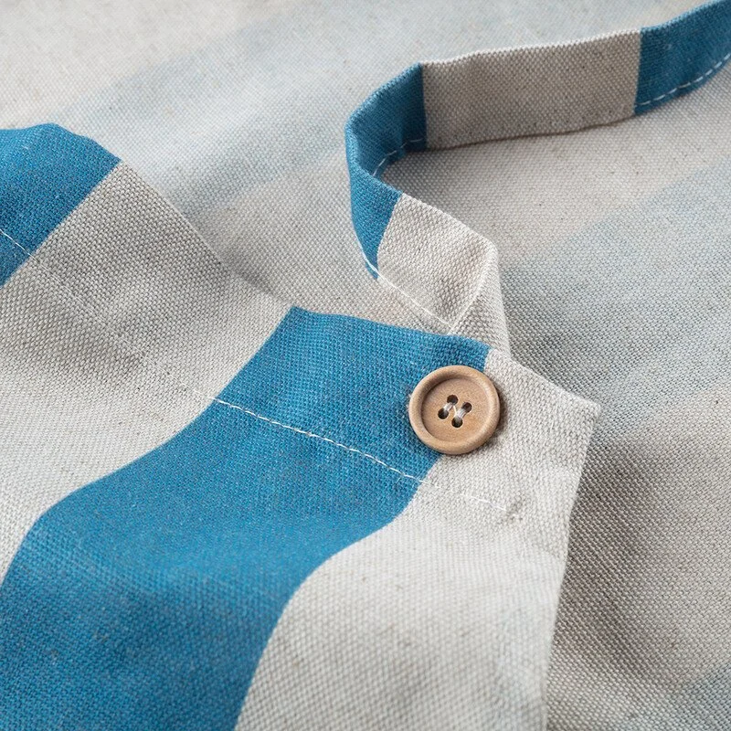 Stripes are big in home decor for 2026, and AGA are as always ahead of the curve with their Bistro Stripe textiles, now available in our showroom. 

Available in Driftwood Brown or Marina Blue each item is crafted from a reliable hardwearing cotton m