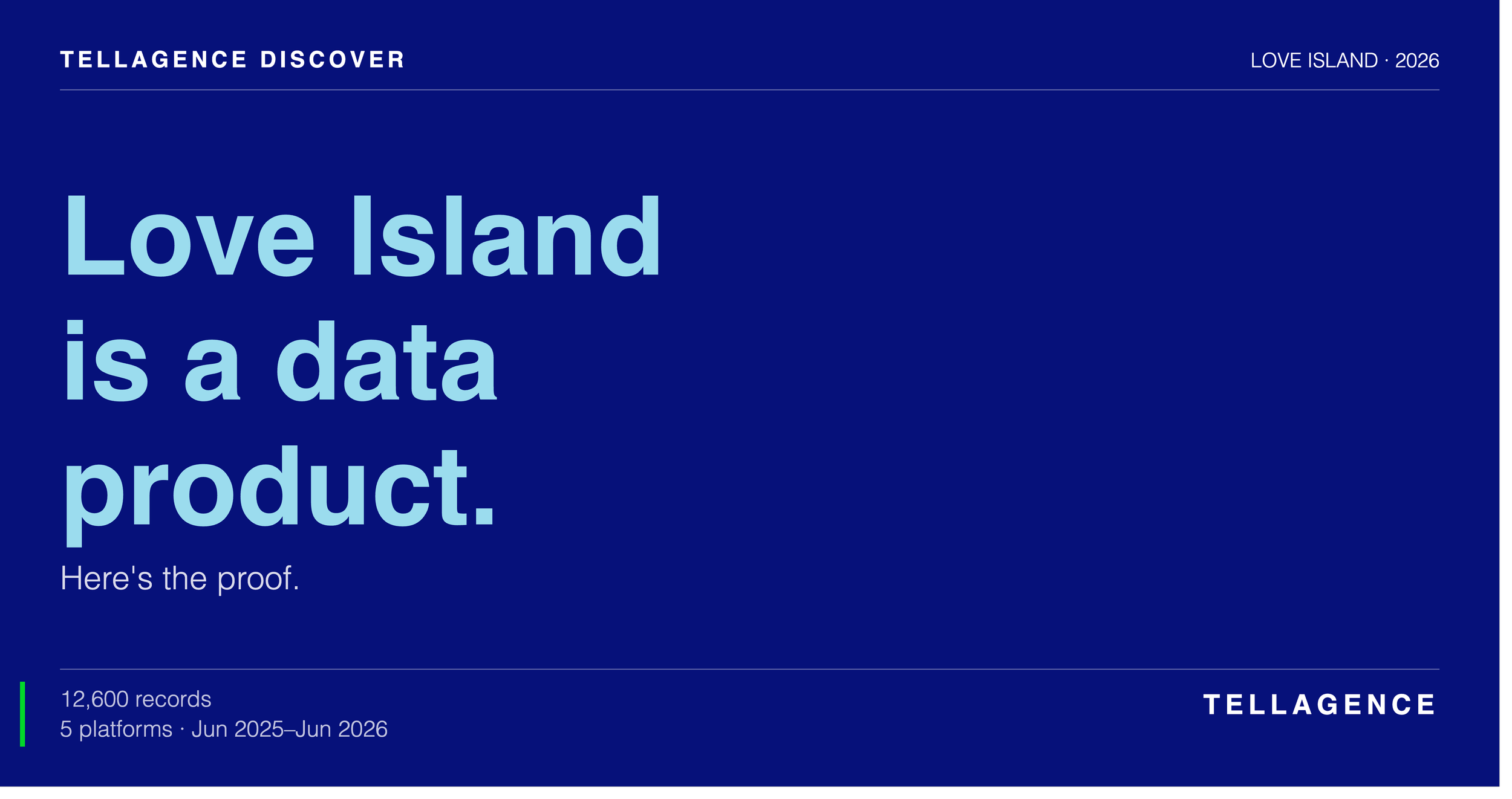 Love Island Is a Data Product. Here's the Proof.