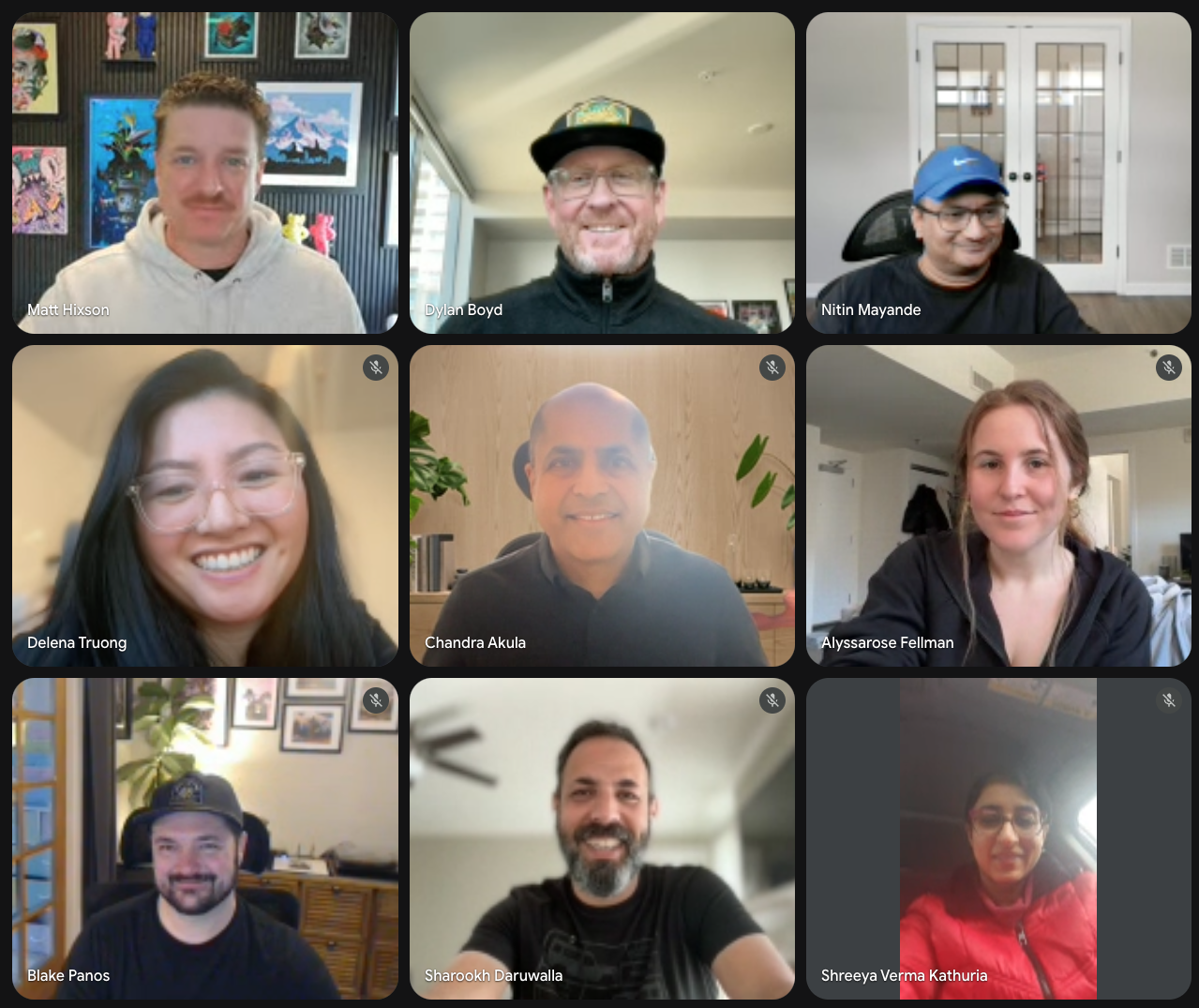 Tellagence team meeting