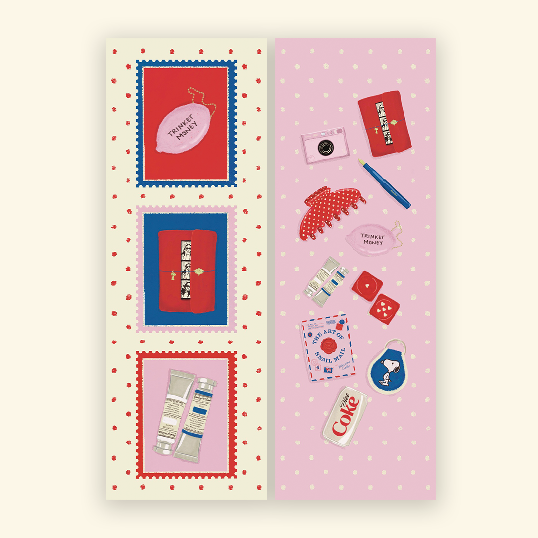 The Stationery Haul Bookmark - Print Club Archive