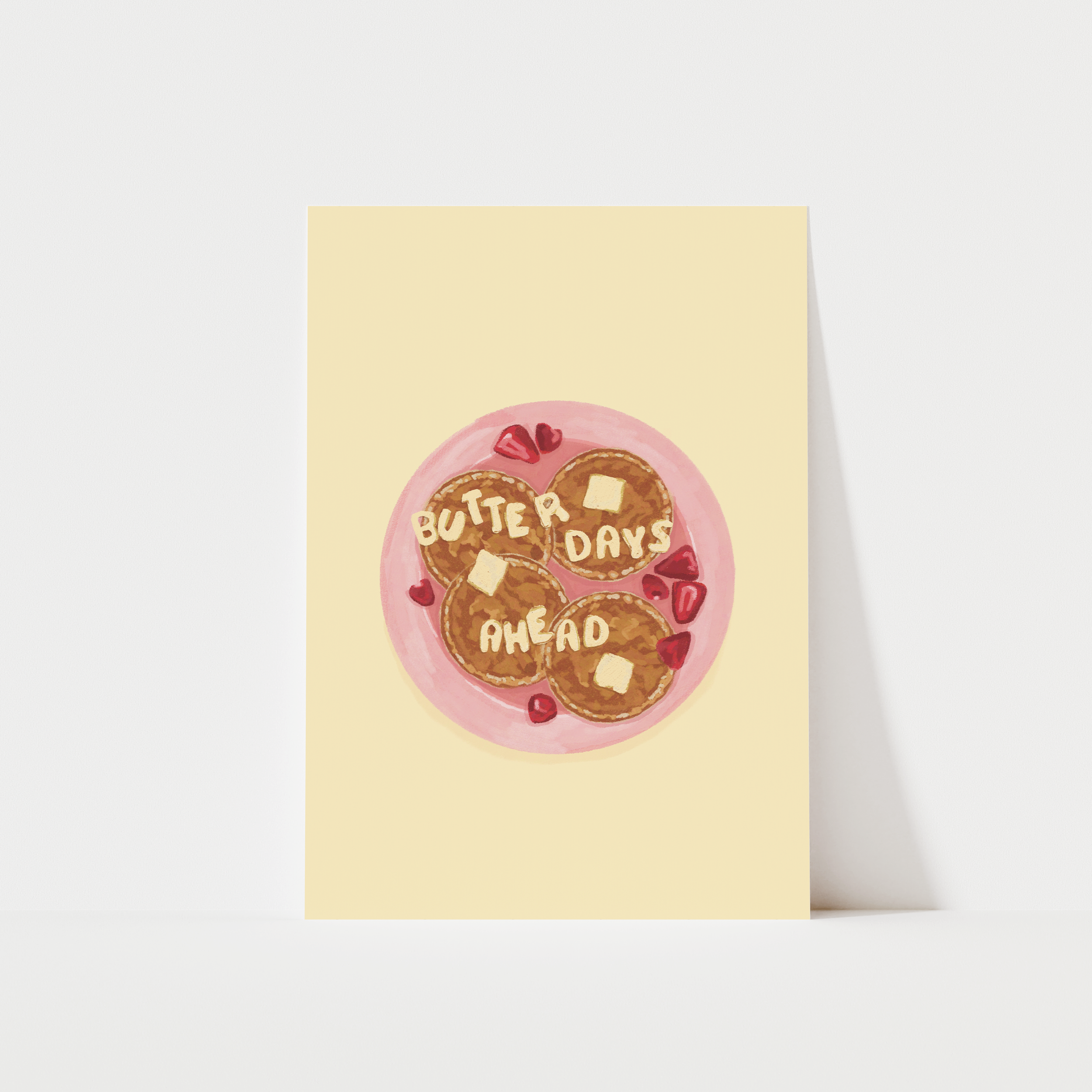 The Butter Days Mini Print