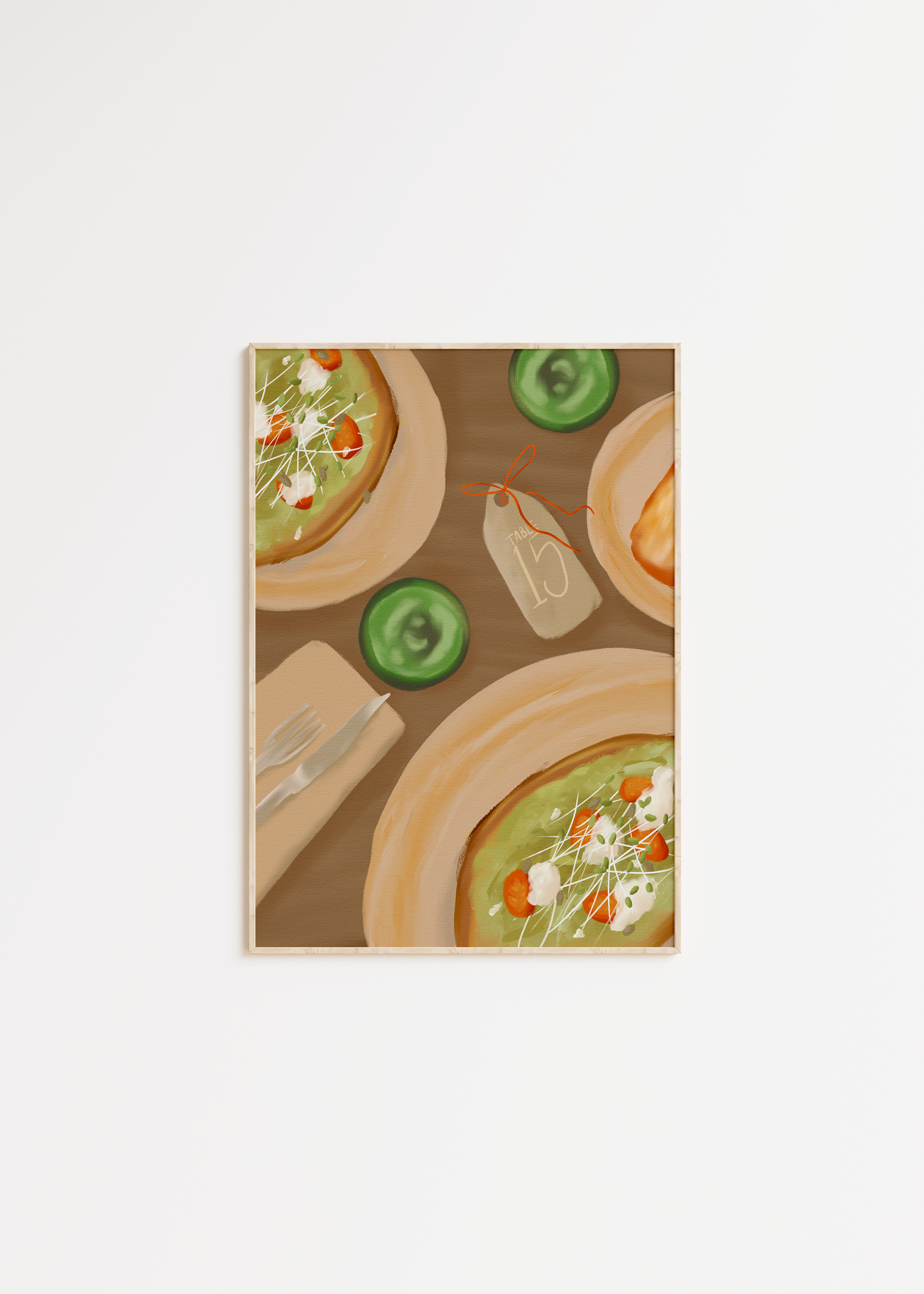 The Farm Date Classic Print