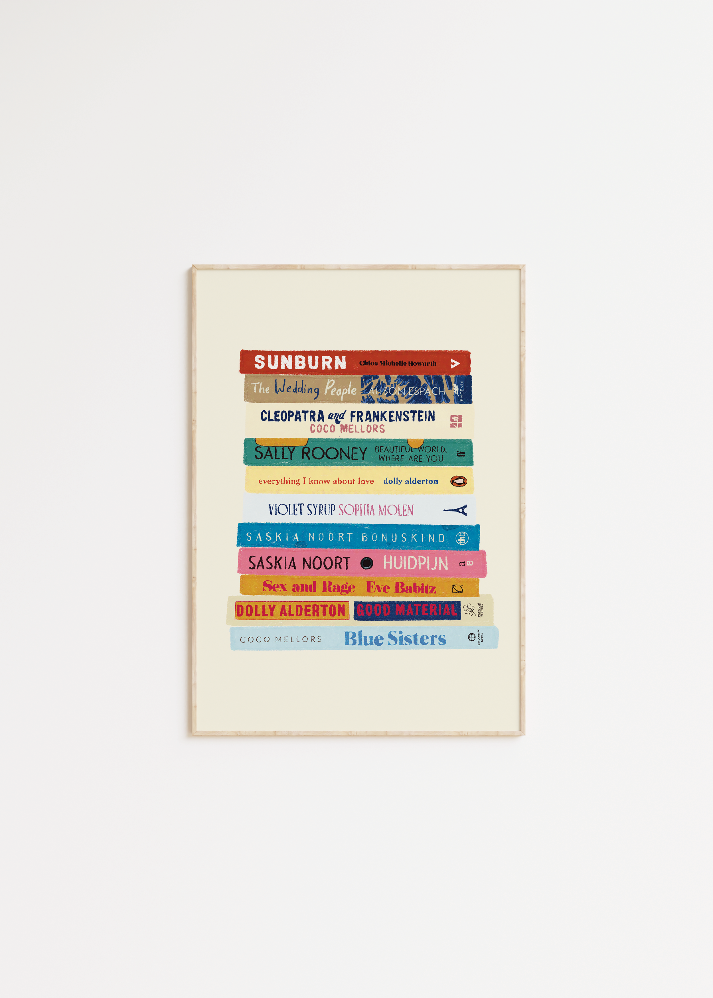 The Book Stack Classic Print