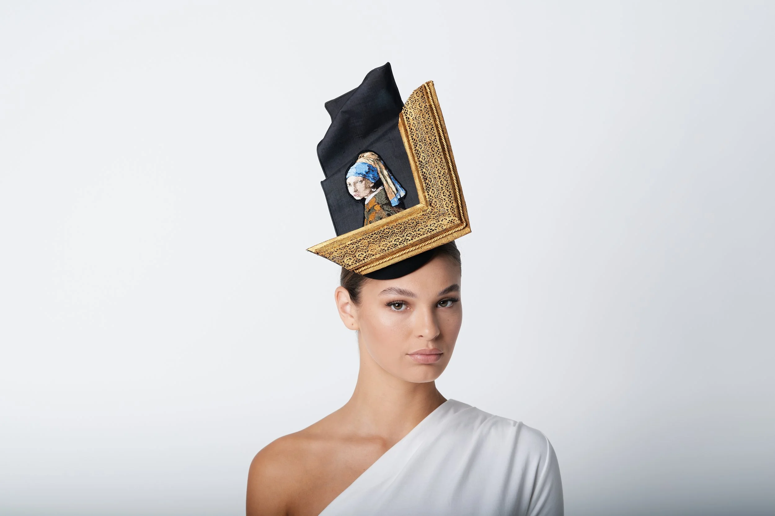 Millinery Australia Design Award 2024. Third place winner & Stephen Jones OBE, Patron's Pick