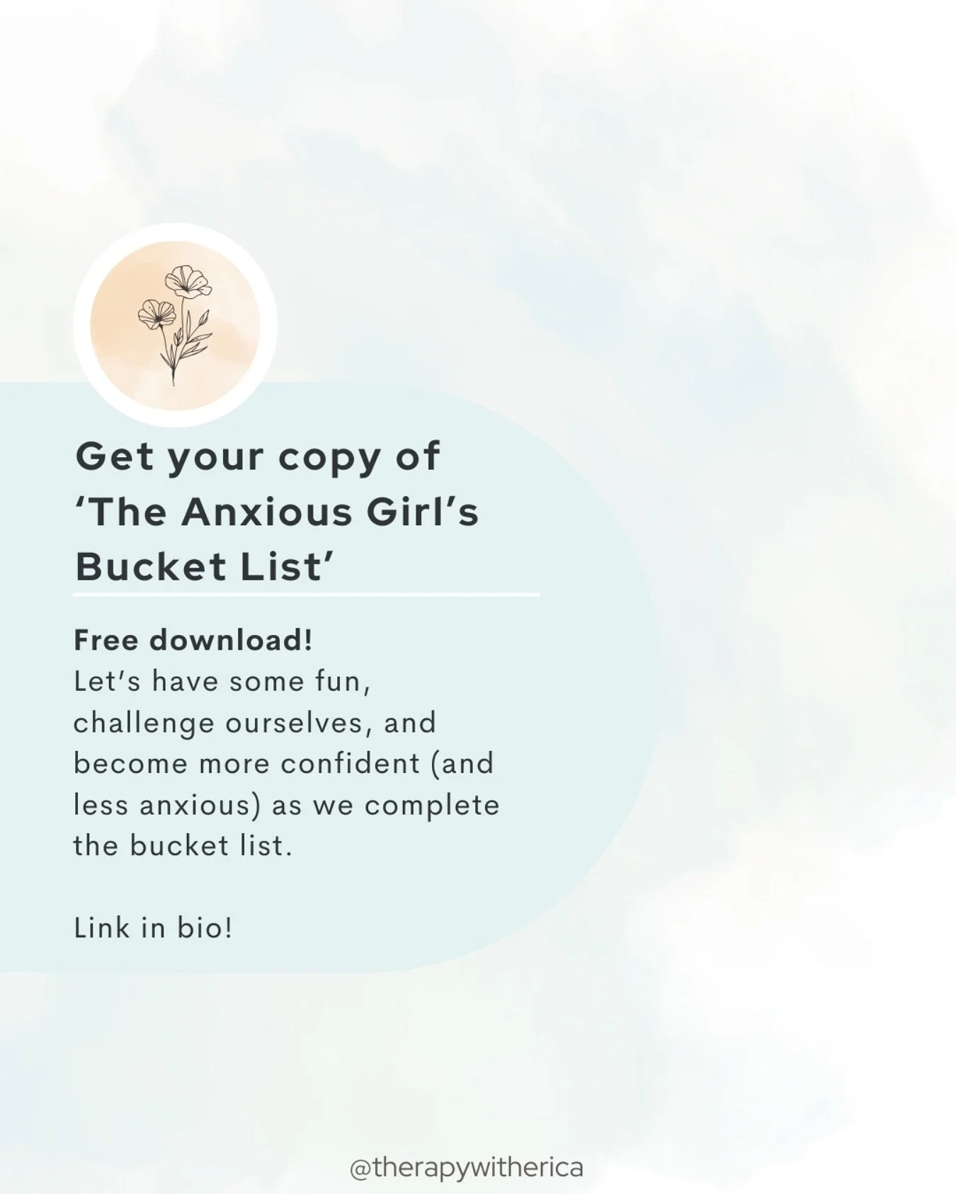 A little freebie for my anxious girlies&hellip;

Remember when we used to try to make the best of our summers by making a cool bucket list?

Honestly, I used to do this all of the time even when it was not summer.

Well, this is your bucket list to c