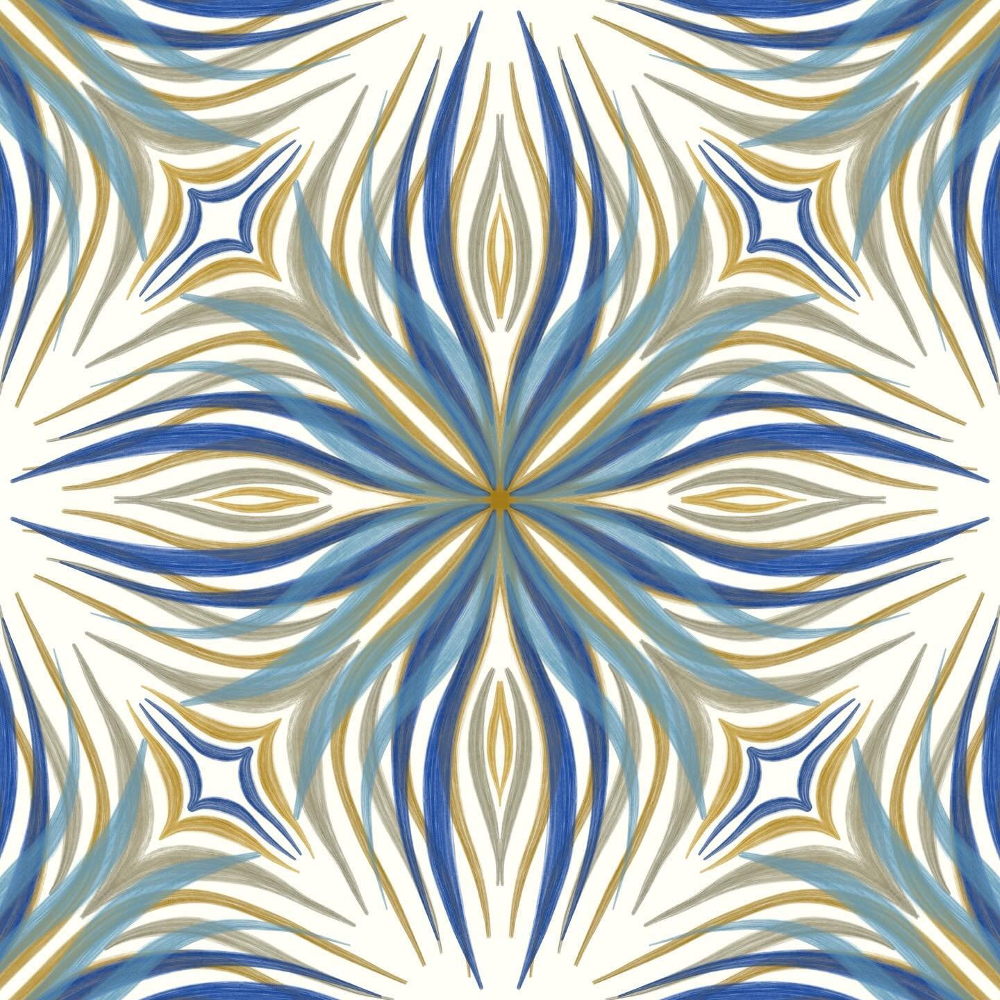 Optical illusions and Mondays and mandalas, oh my! I haven&rsquo;t done one of @estemacleod &lsquo;s #coloricombo challenges in a while, but this is what I came up with. 

Used my Gouache Magic Streaky Dryish brush on this one because I wanted some t
