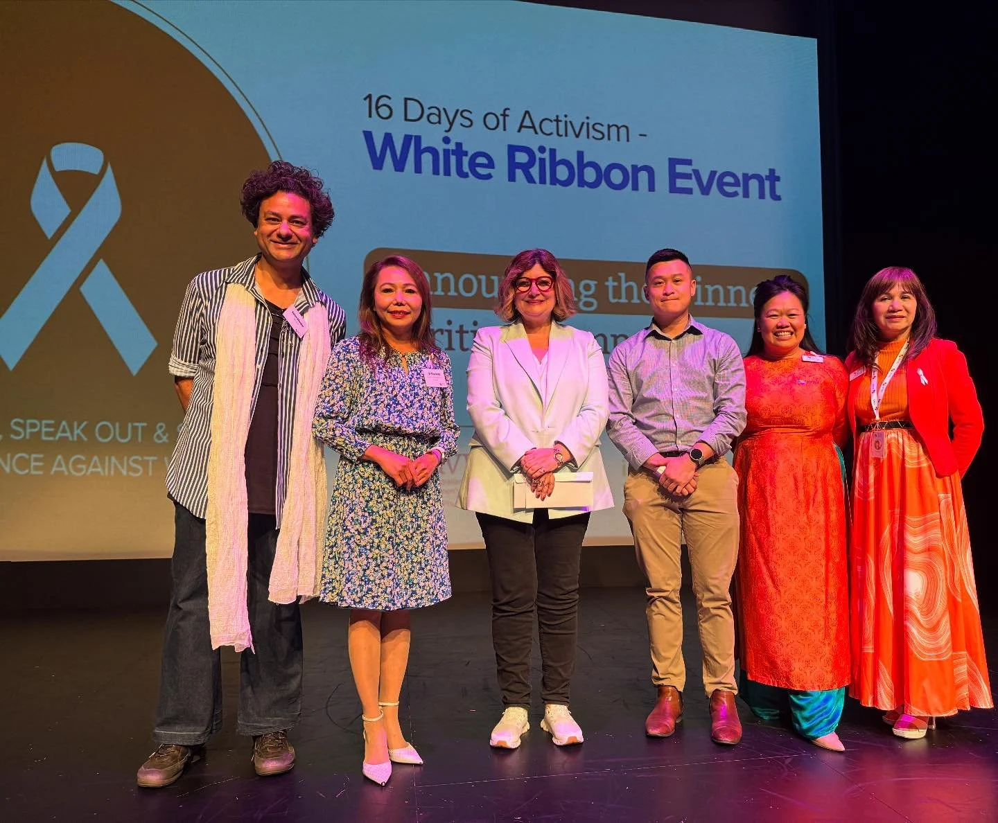 Family violence occurs in homes all across our state, cutting across all income levels, postcodes and suburbs.

Today I attended AVWA #16daysofactivism White Ribbon Event.
 
Stand up, Speak Out, Say No to Violence Against Women.

Every Victorian has 