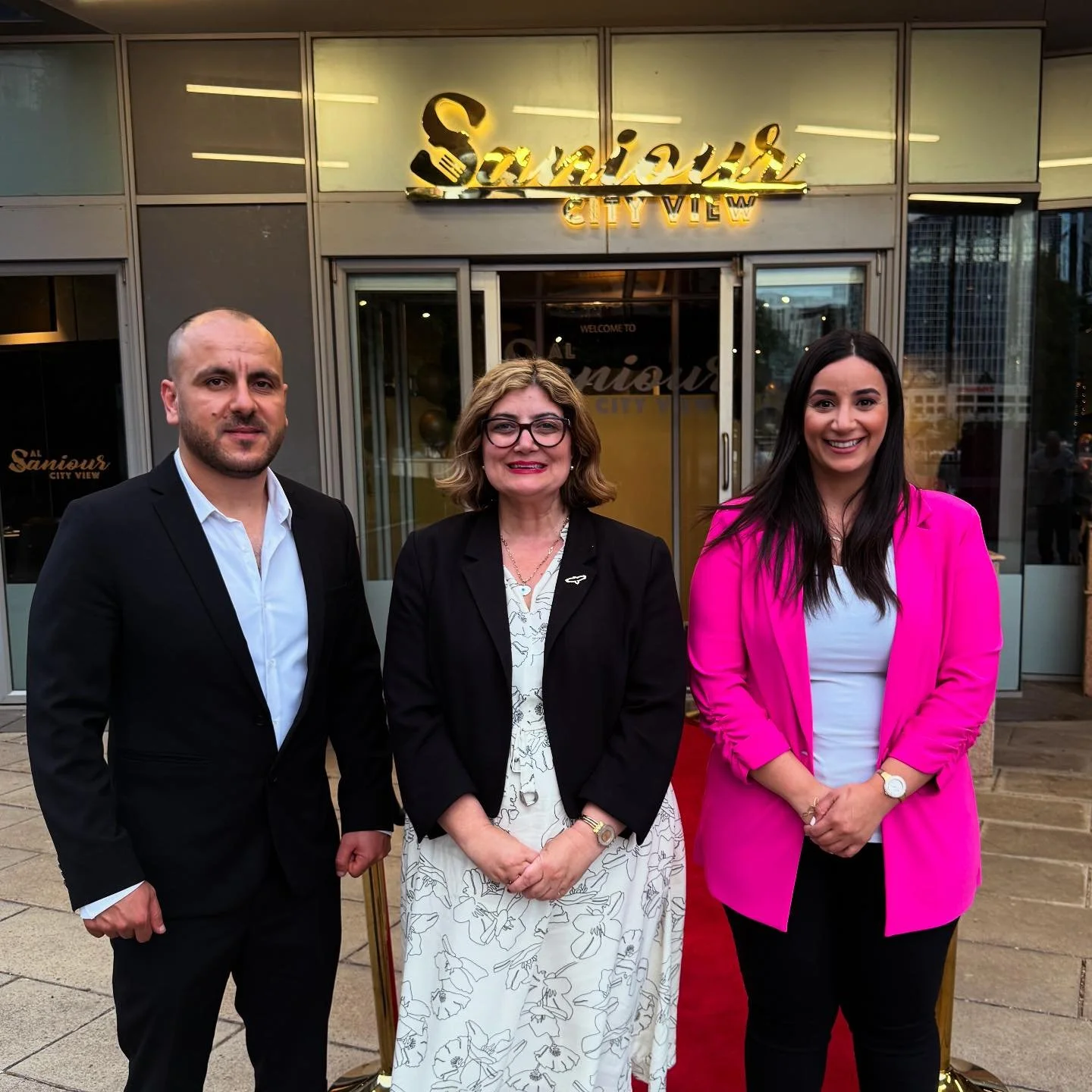 Delighted to be part of the opening of @alsaniourdocklands 👏 Docklands new Lebanese restaurant with authentic food with one of the best views for New Year&rsquo;s Eve fireworks. @businessvic Deputy Mayor @hawliforhobsons  @melissaforwilliamstown Con
