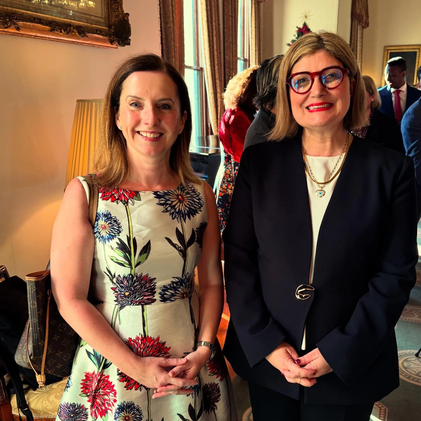 Great to catch up with @v.s.b.c Commissioner Lynda McAlary-Smith at the 2024 Multicultural Awards for Excellence event.  @multiculturevic @businessvic