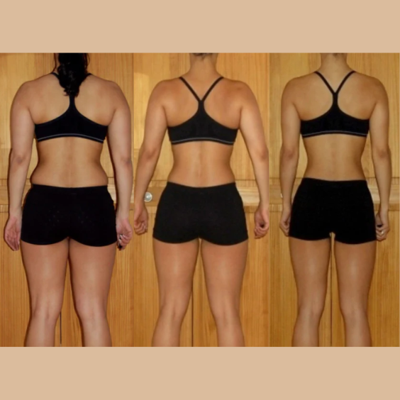 EMS Sculpt on Abs, Love-handles, Arms, & Legs for multiple sessions (with regular workouts)