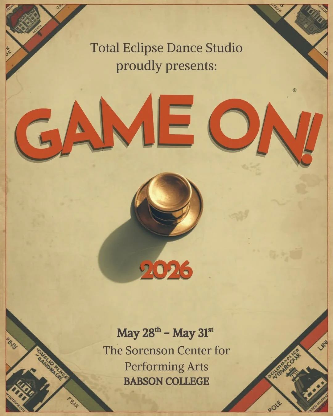 We are so excited to announce our annual recital this year! Let the work begin!