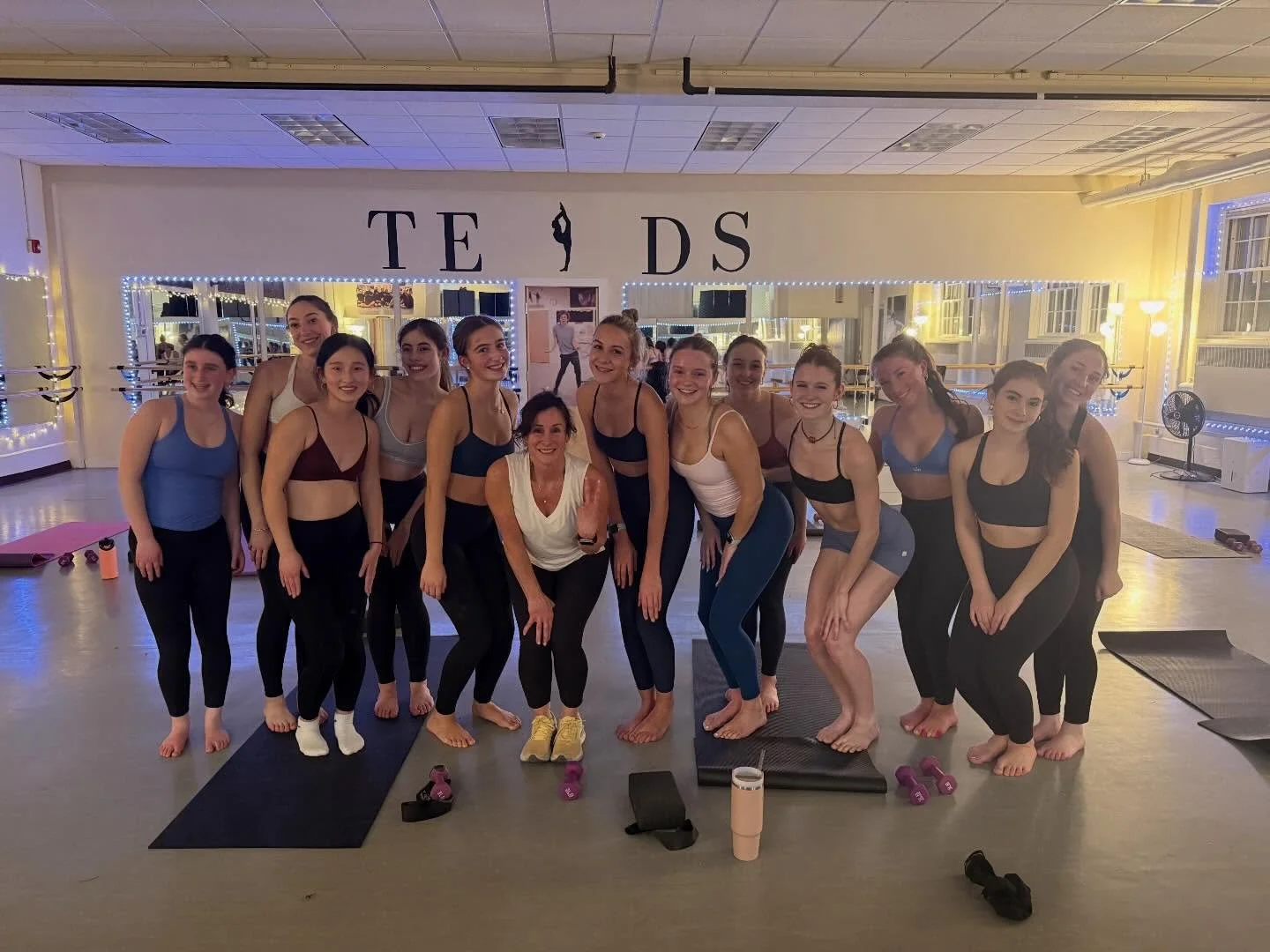 2026 Goals: Stronger every day! 💪🏽 Thanks for the butt kicking Toni!