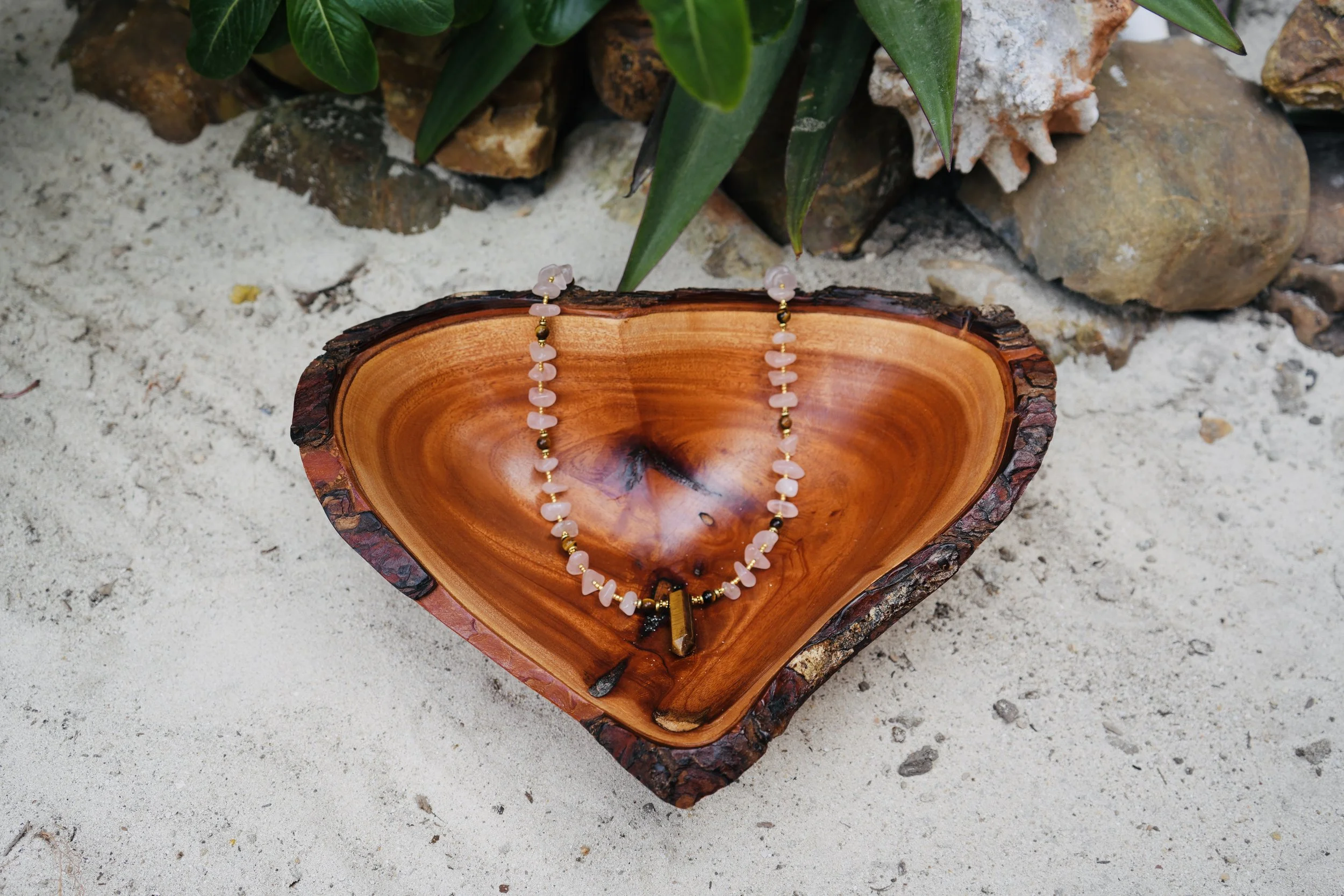 Rose quartz Lover Necklace