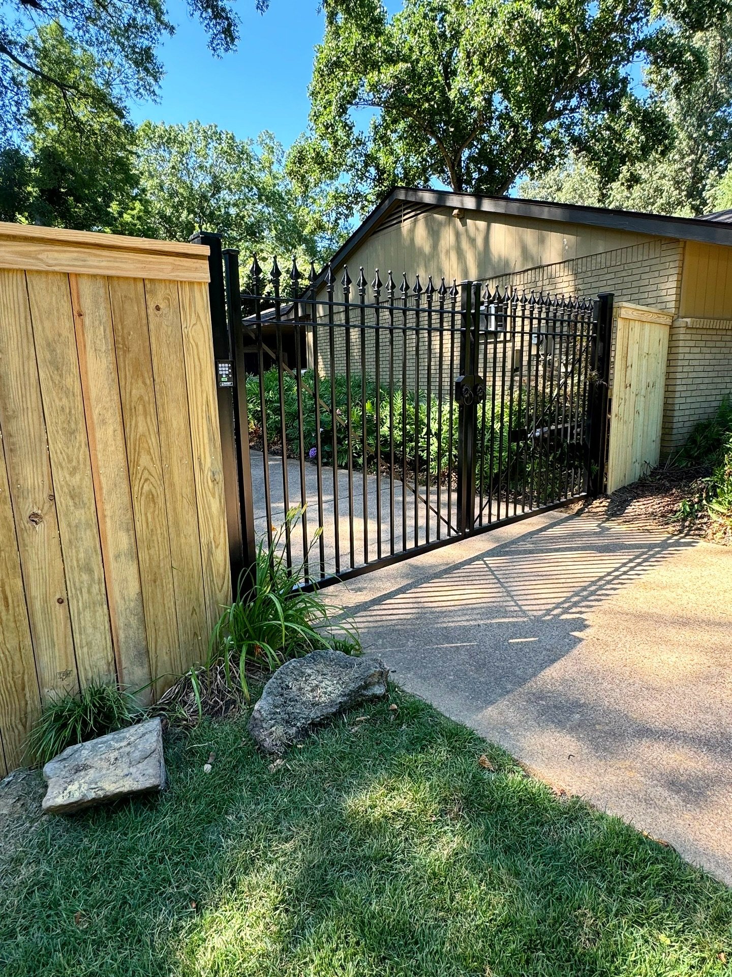 Yes, we install custom wrought iron fences! Whether you&rsquo;re interested in the curb appeal or the added security, we would love to work with you.