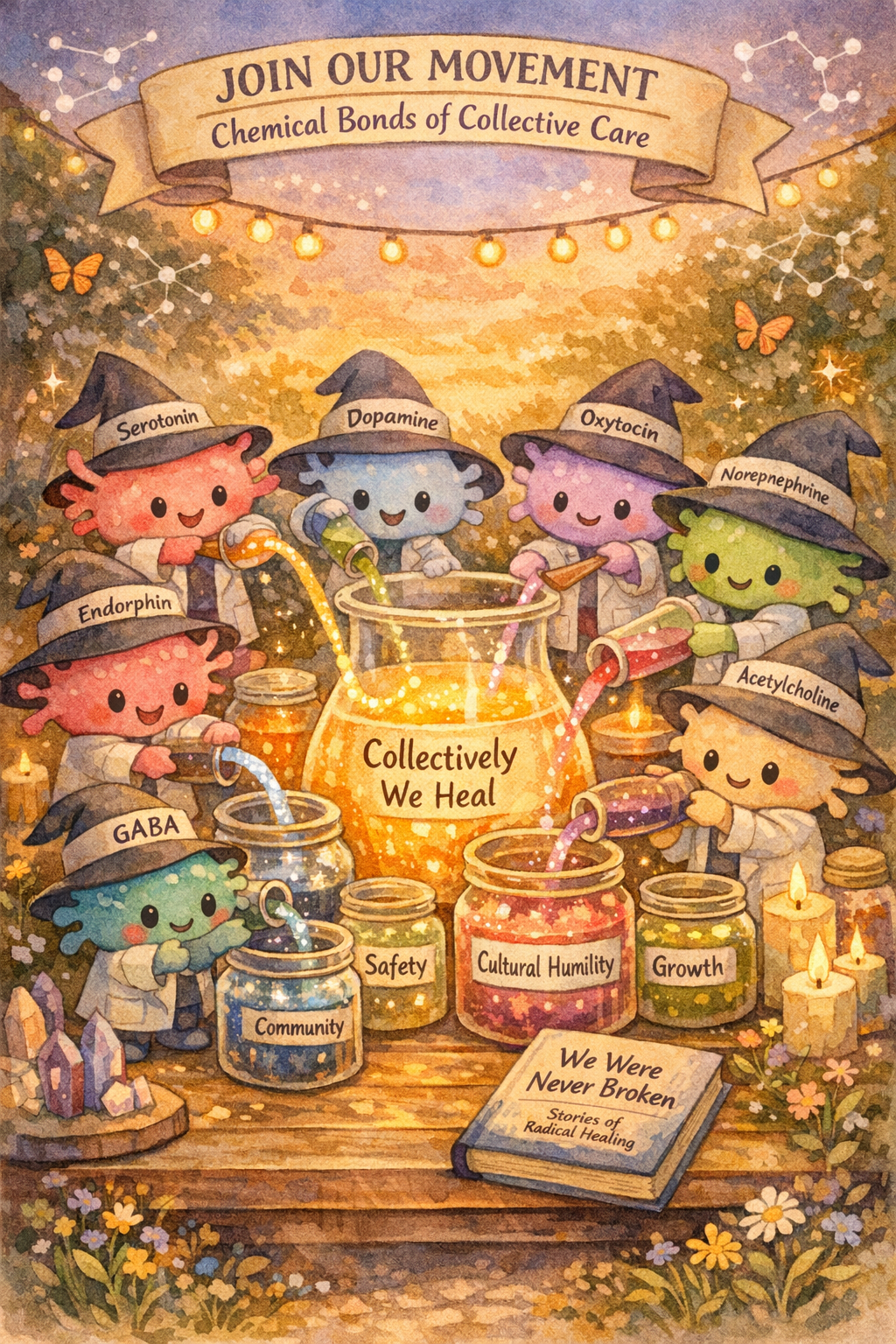 The Chemistry of Collective Healing