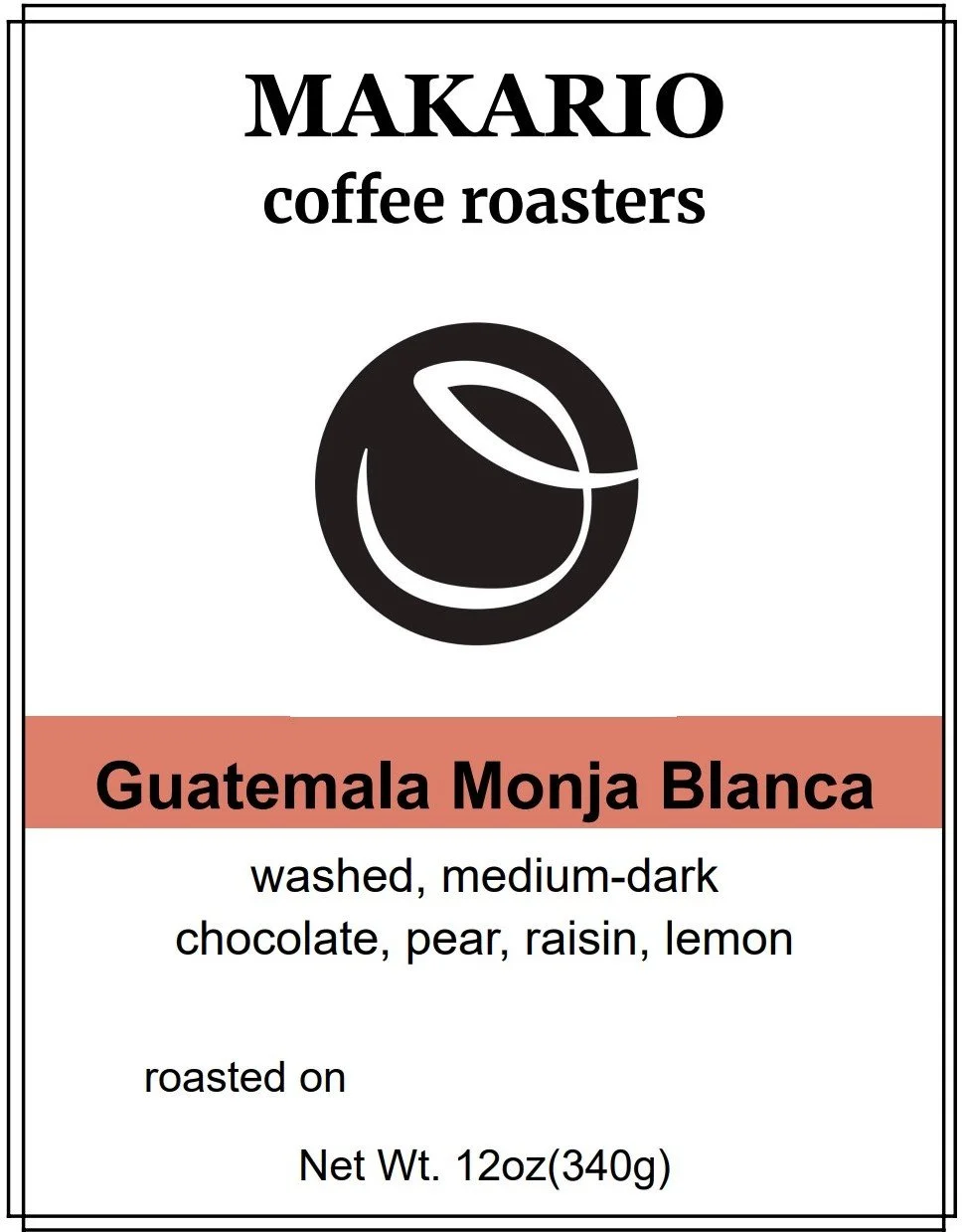 Guatemala Monja Blanca SHB EP
